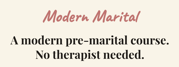 A modern pre-marital course