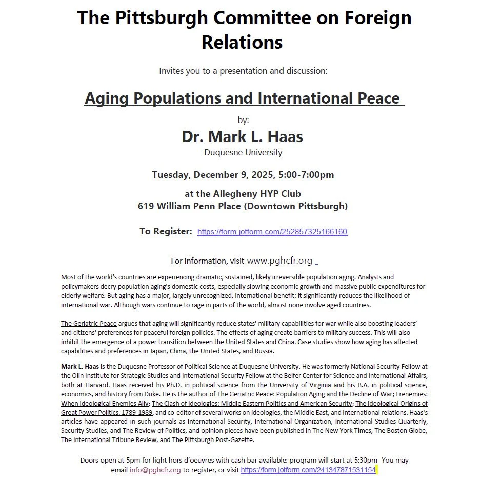 Coming to the club on 12.9.25. Link to register in bio.

#foreignaffairs #downtownpittsburgh
#pittsburghnetworking
#socialclub