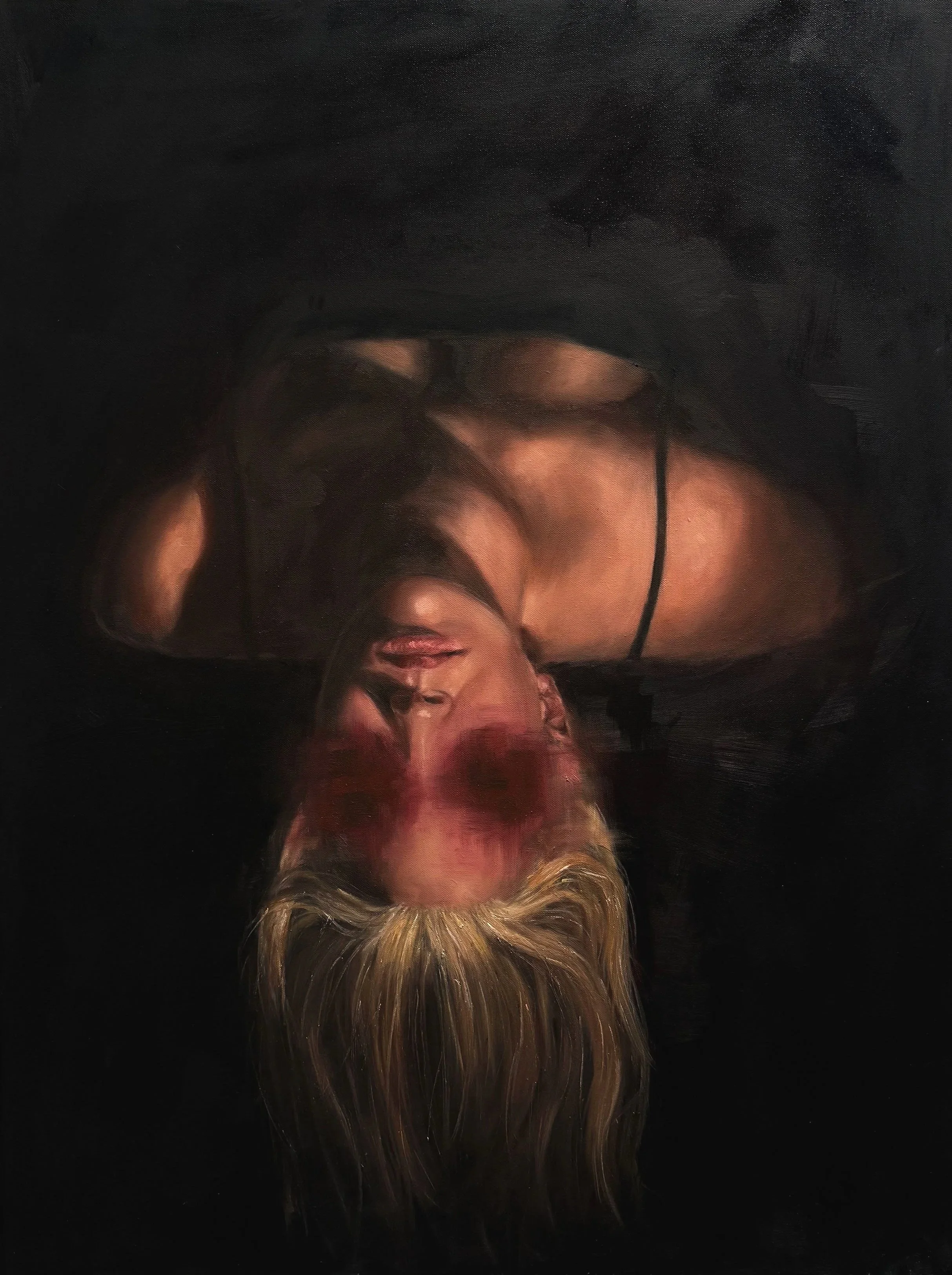 "Watching" Oil on Canvas, 30 x 40, 2025