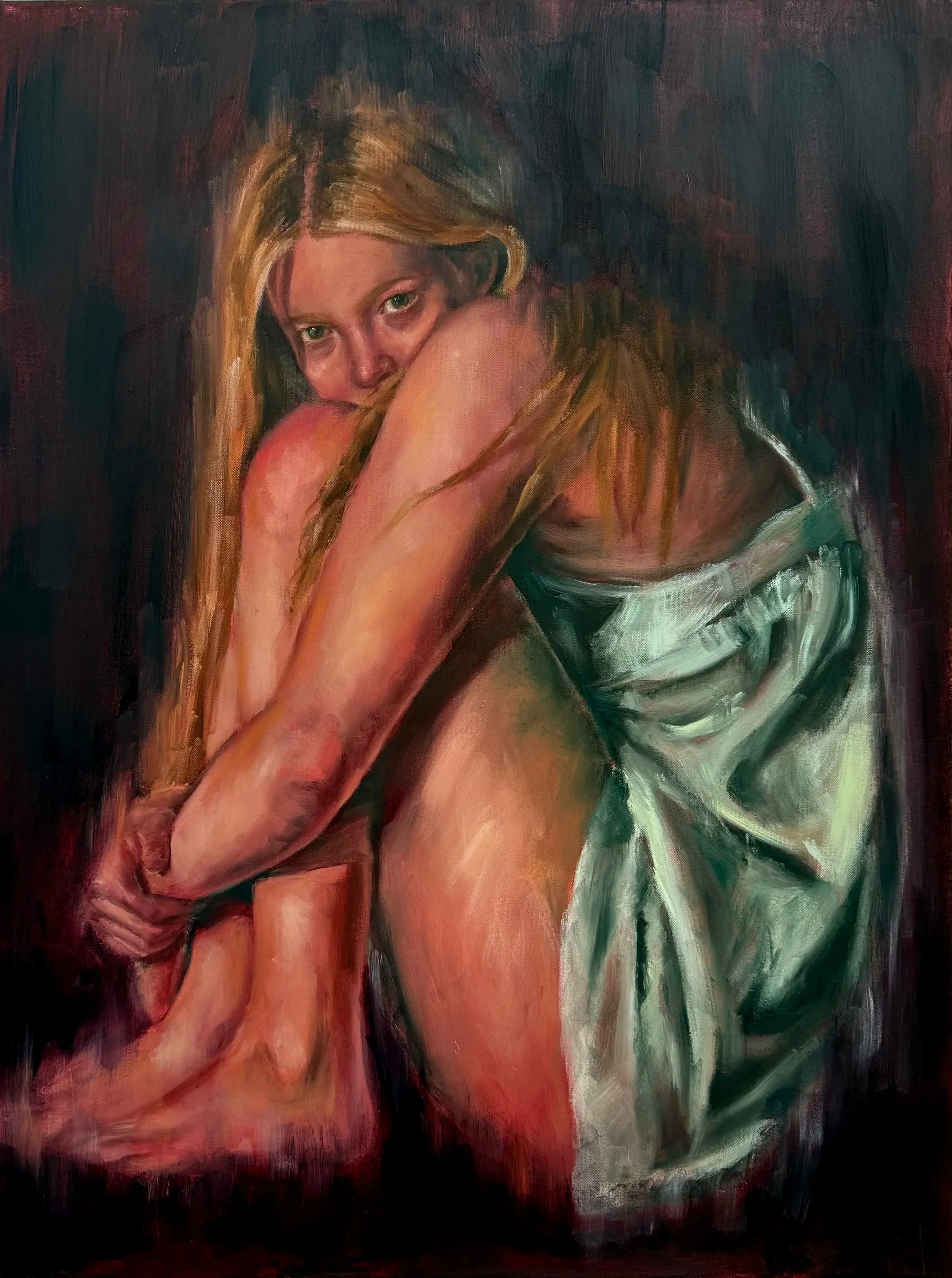 "Self" Oil on Canvas, 30 x 40, 2025