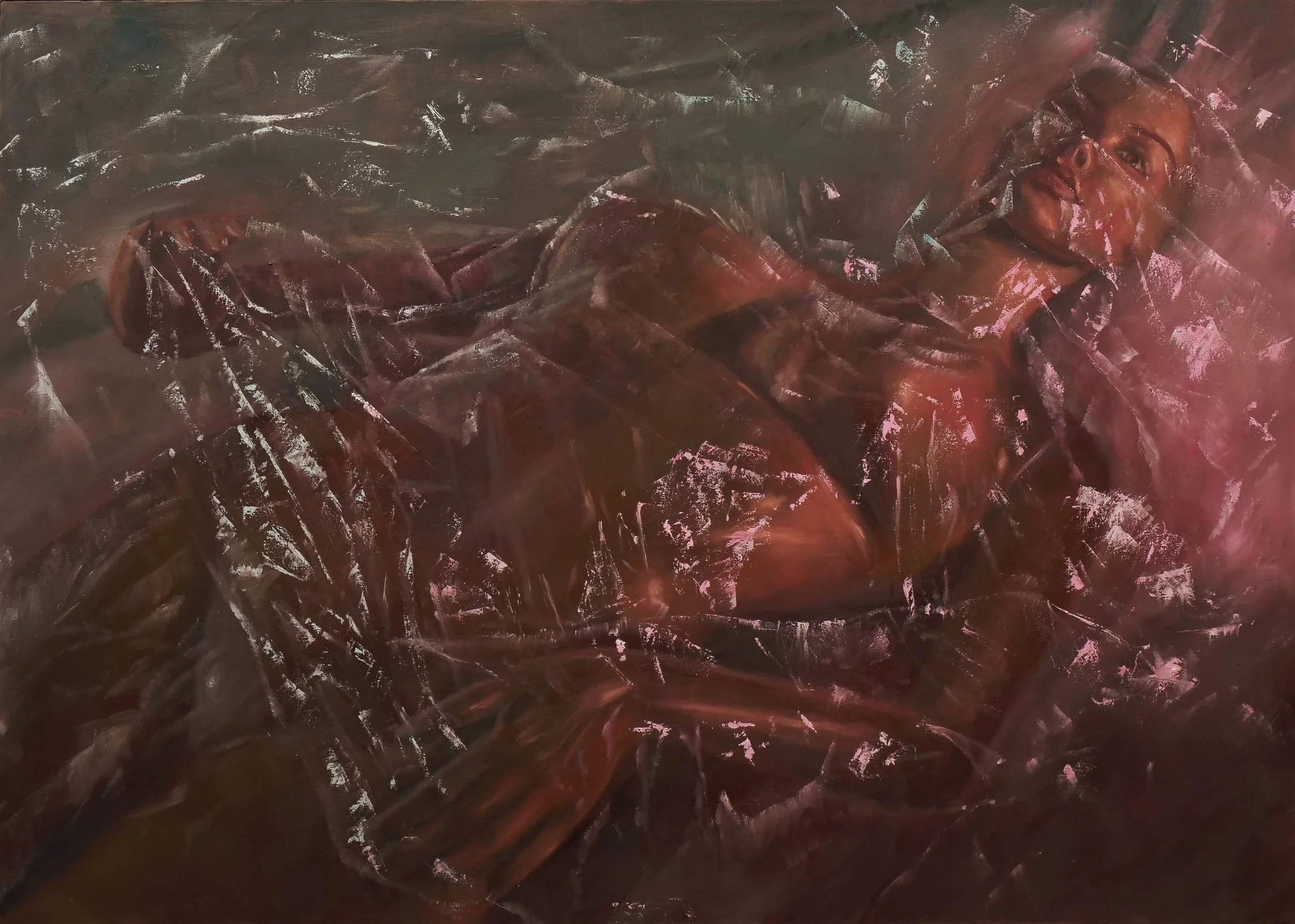 "Packaged"
Oil On Canvas,
44 x 62,
2024
