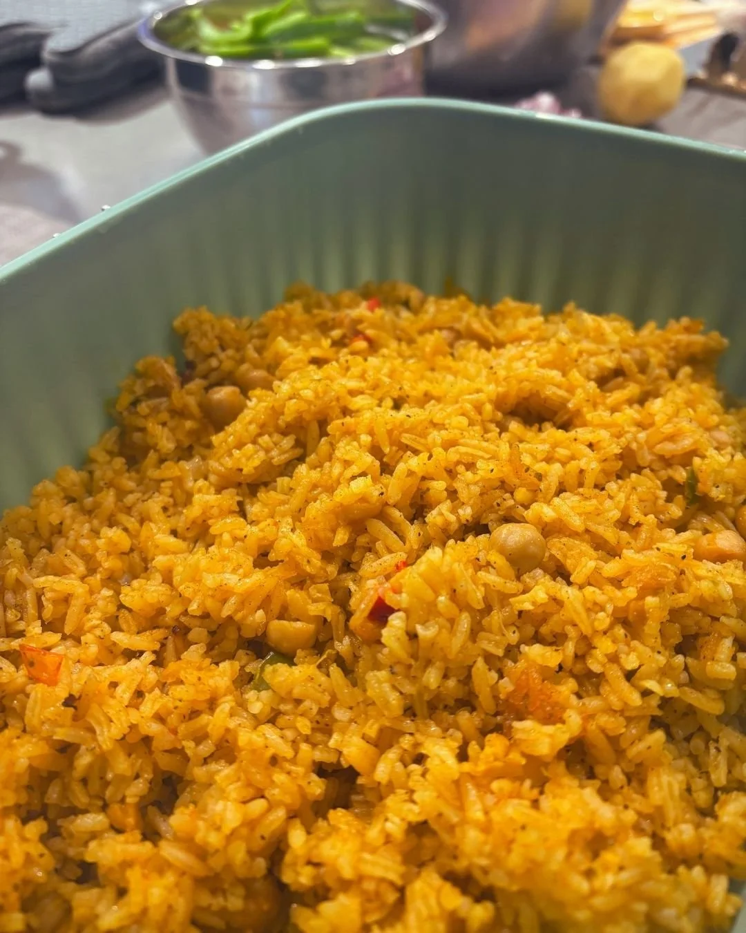 Rice with pigeon peas &mdash; Homemade by Aslin.

Link in bio to book!
