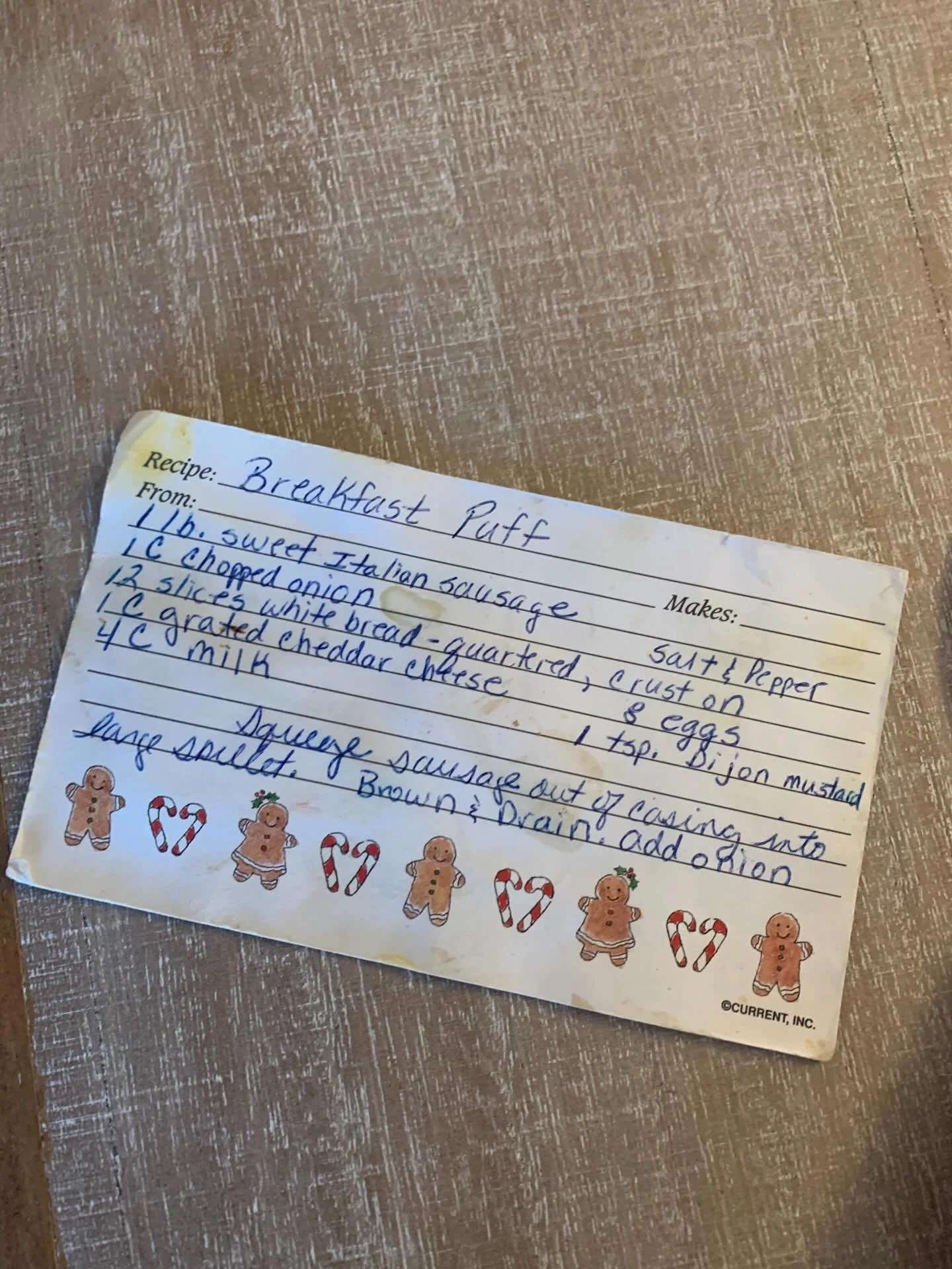 #HomemadeMemories 🩵 for me, the Breakfast Puff means home, celebration, family, &amp; rest. my mom made it every single Christmas morning. at Homemade, we believe food carries memories and joy like nothing else. share a photo of your favorite family