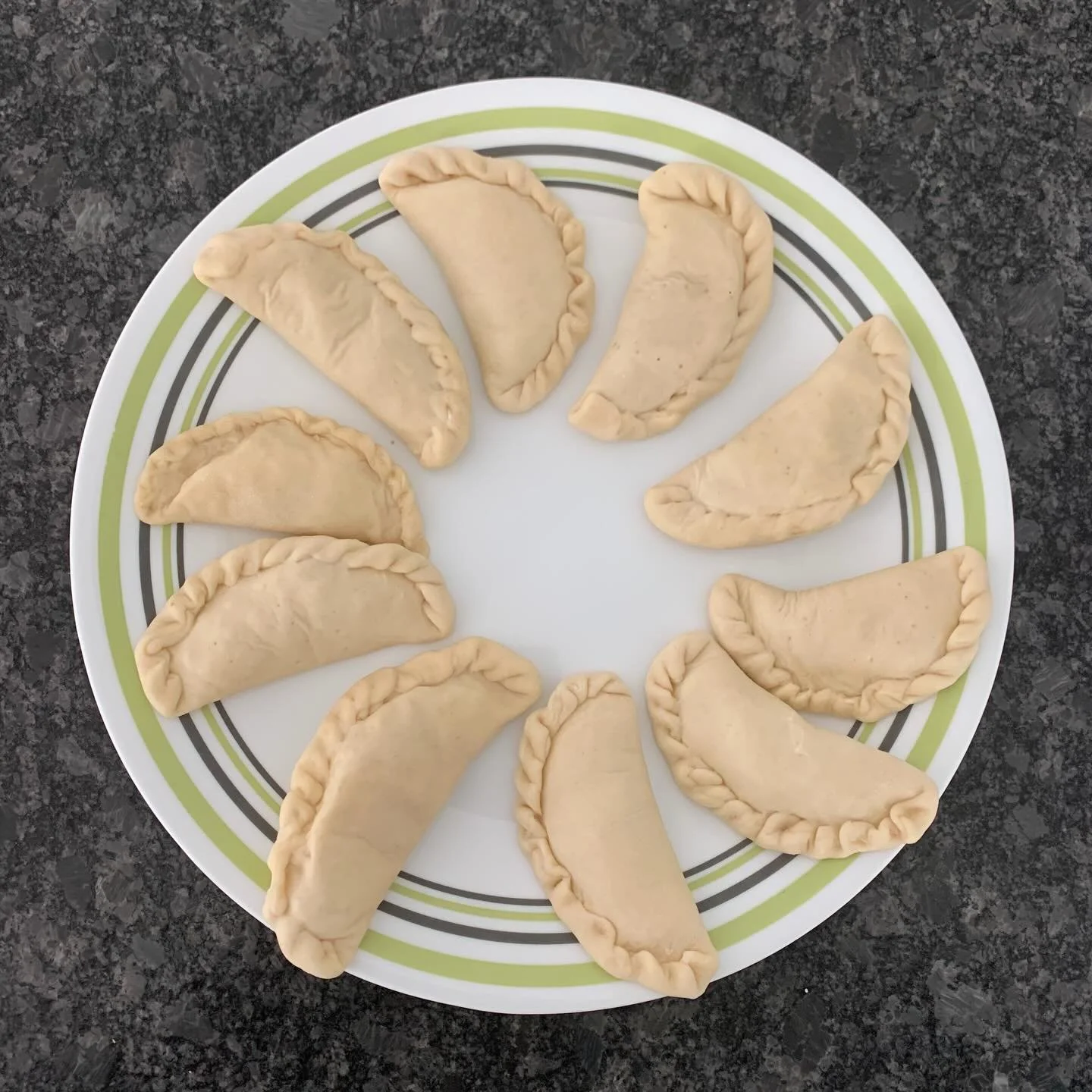 One of my favorite homemade desserts is karanji &mdash; sweet, deep-fried dumplings filled with coconut and sugar. My family would make them on Indian holidays like Diwali and Holi, and we&rsquo;d all compete to see who could fold them the best! #Hom