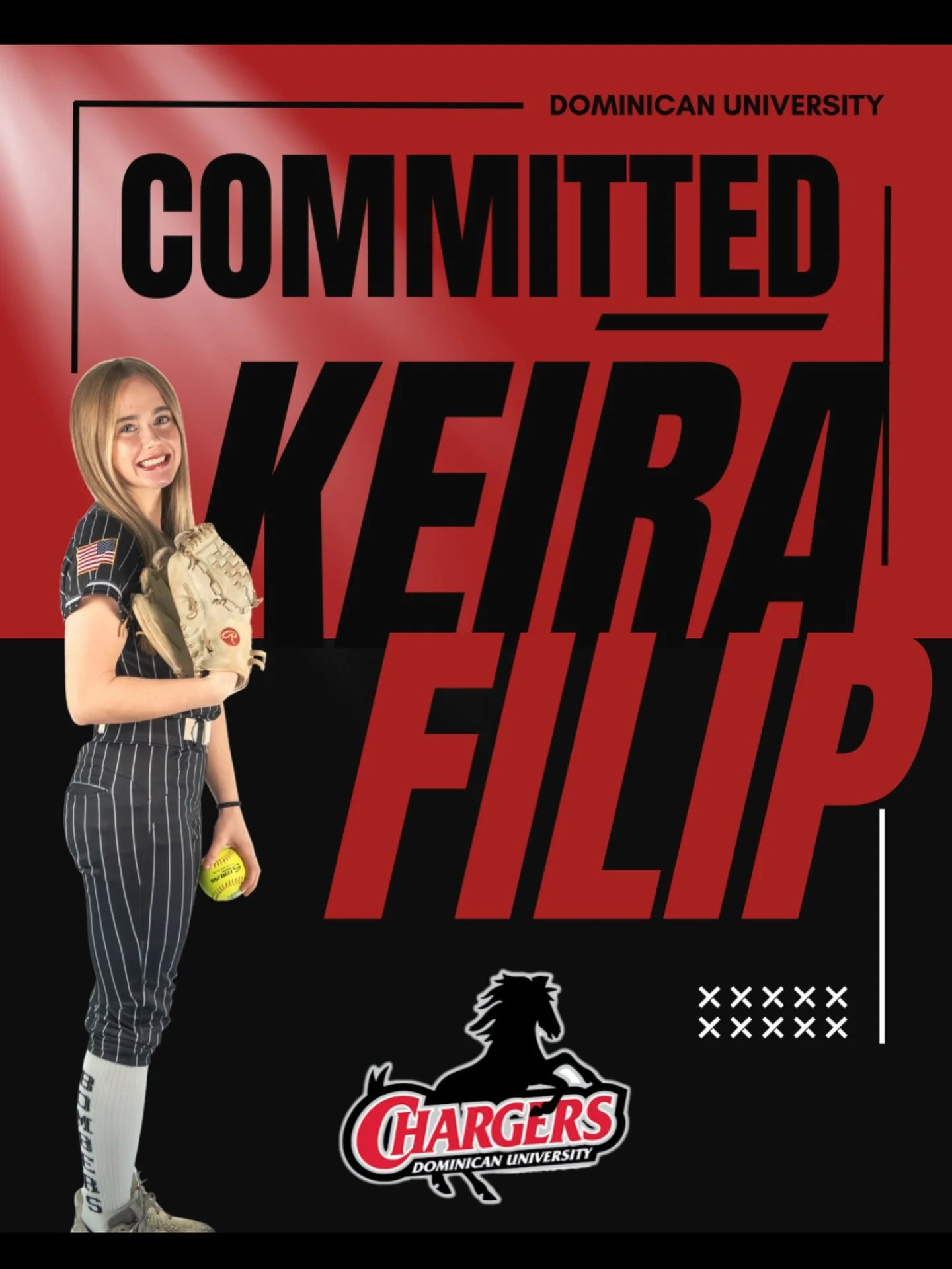 Next Chapter 📚

Congrats to Kiera filip (Minisink Valley HS, NY) who has committed to @dominicanchargerssoftball

#committed #collegesoftball