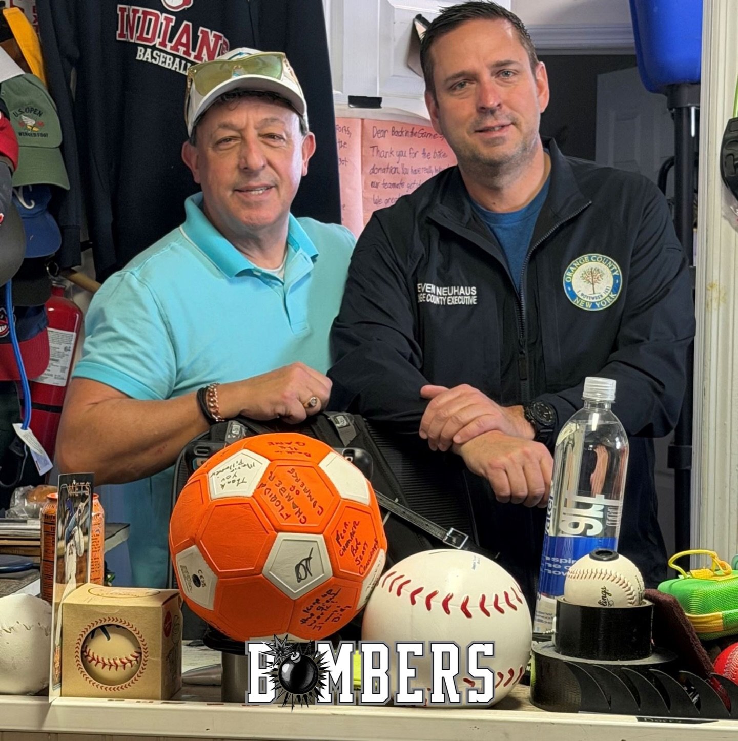 Special Recognition 🎖️

A huge congrats to our very own Robbie Jacobs of @backinthegamesports for being recognized as &ldquo;Citizen of the Month&rdquo; by Orange County Executive @steve.neuhaus .

Robbie has been a member of the #bombersfamily for 