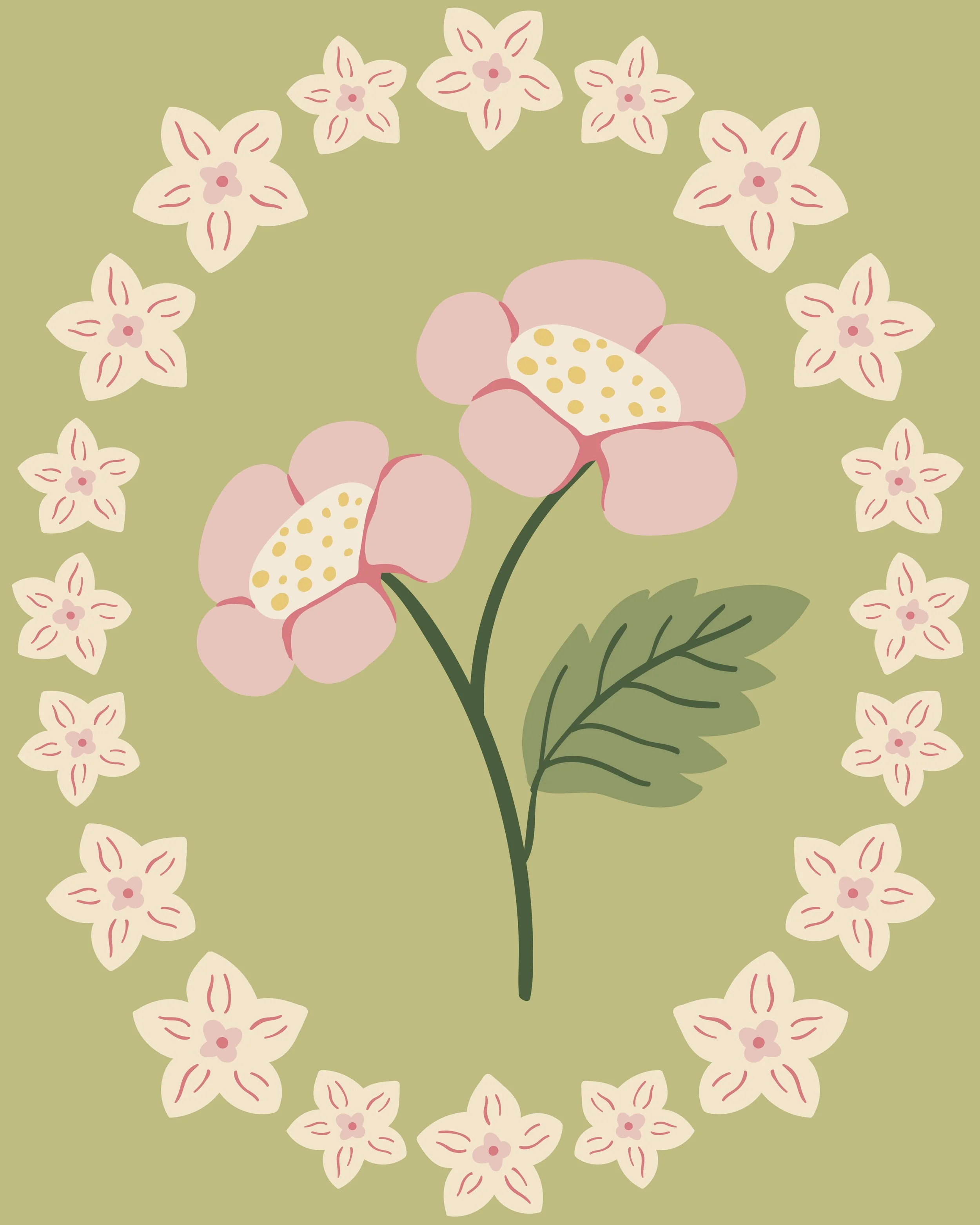 03. Soft Flowers - Print