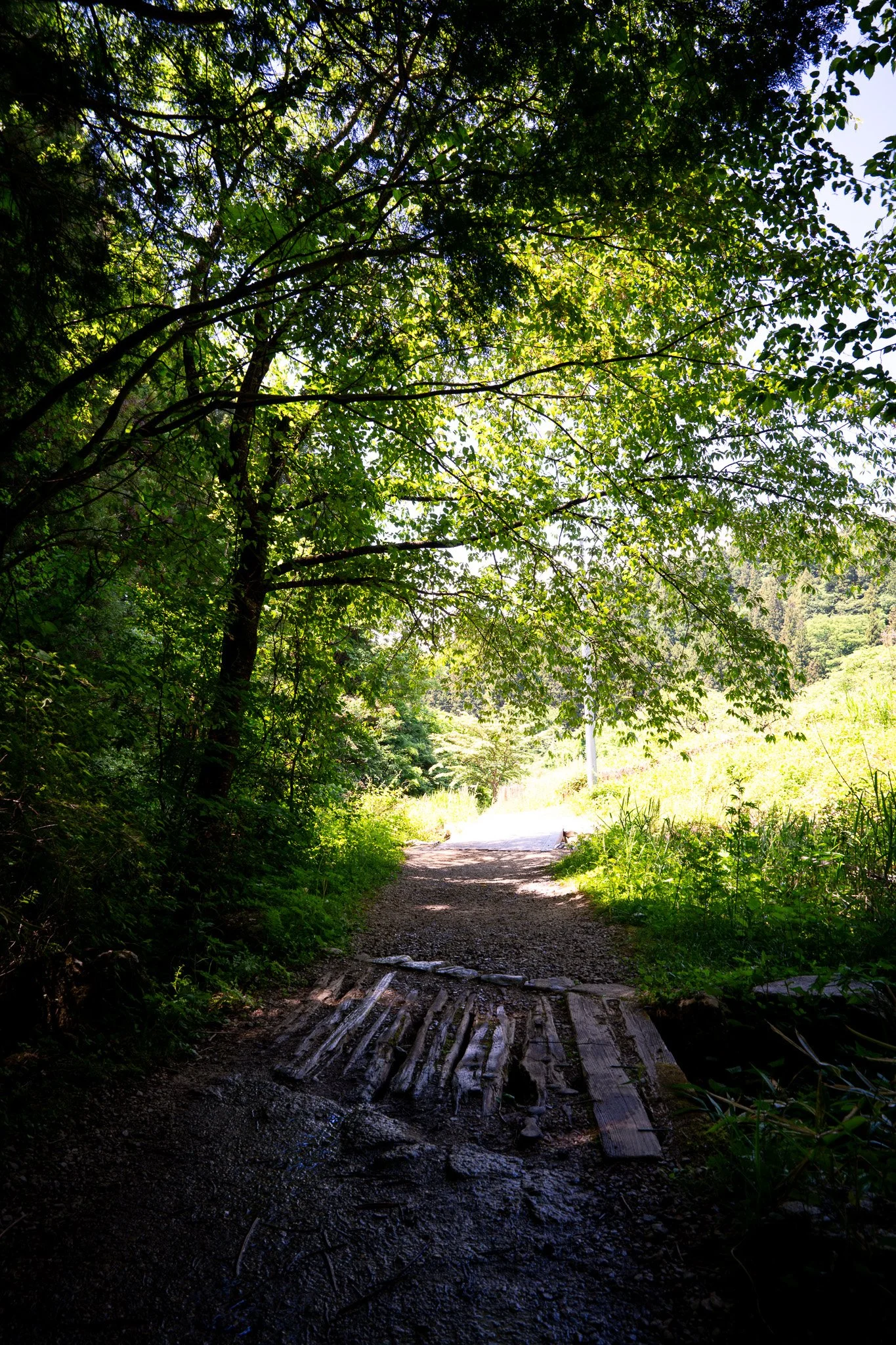Broken bridge