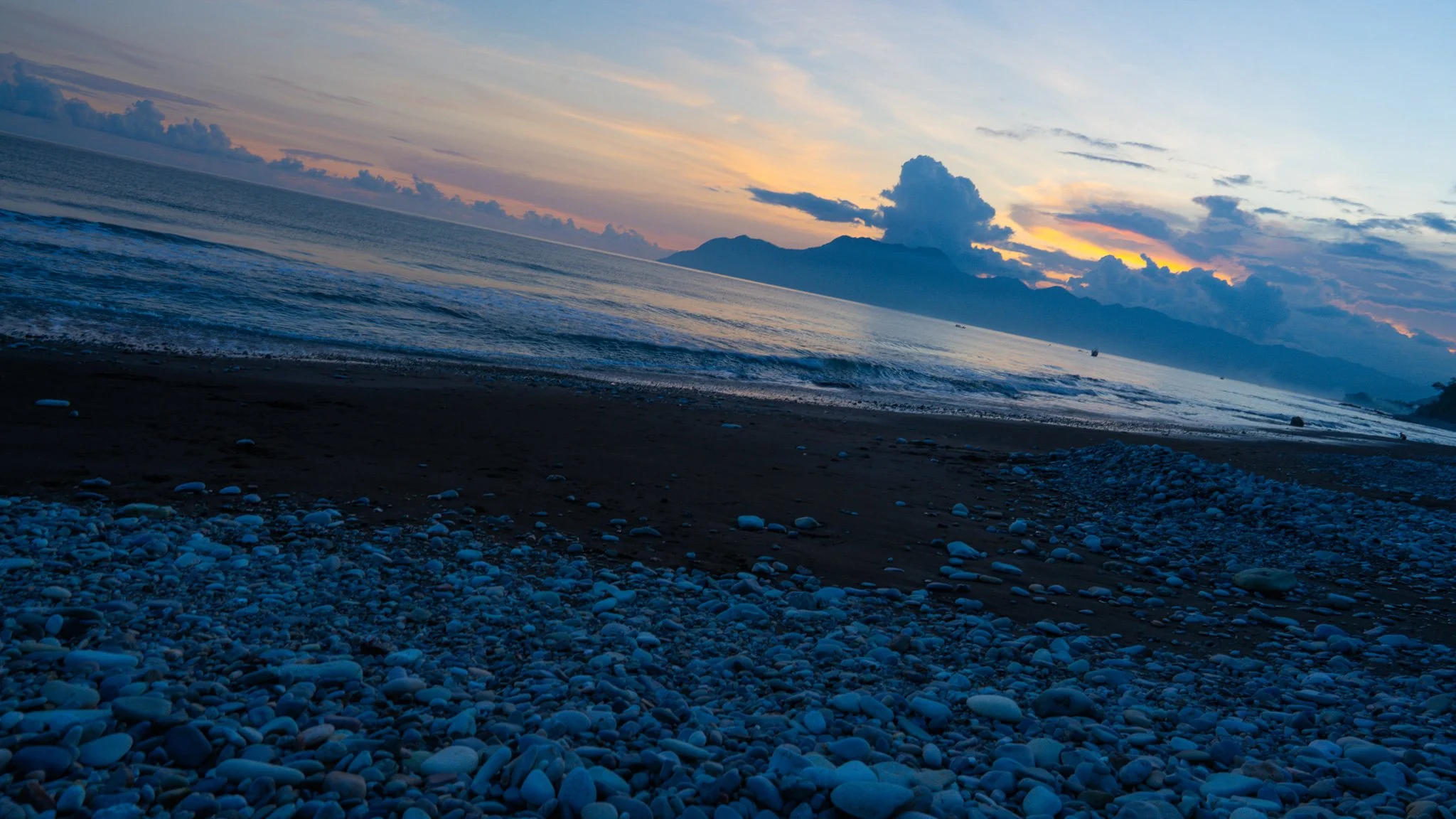 Blue Pebbles Beach