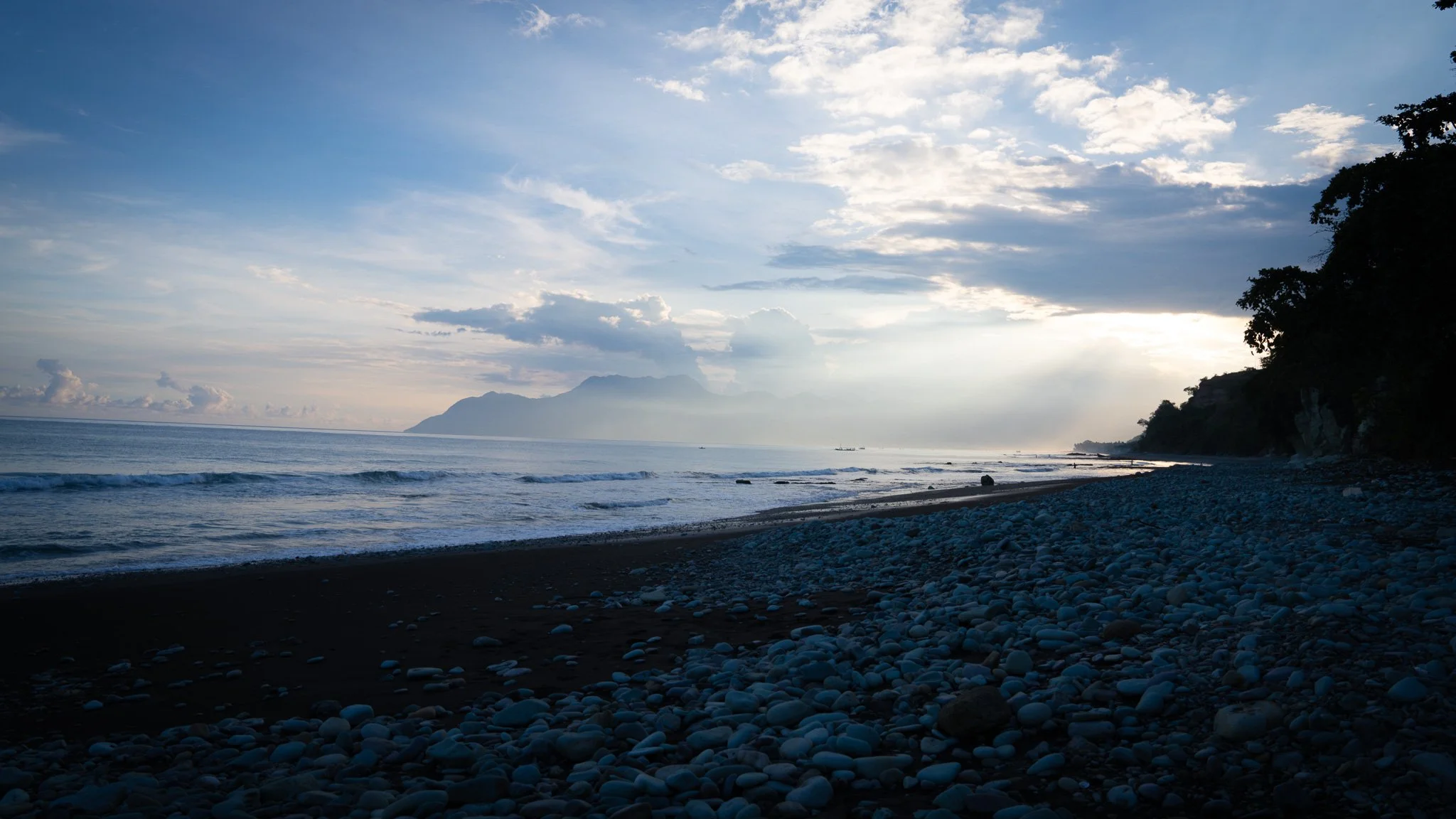 Blue Pebbles Beach