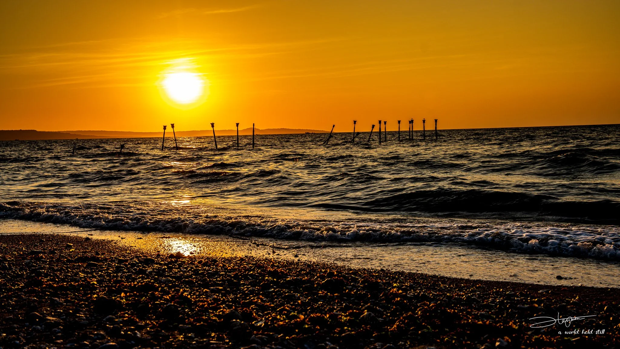 Sunset at Pantai Tedis, Kupang | Golden Shoreline at Dusk
