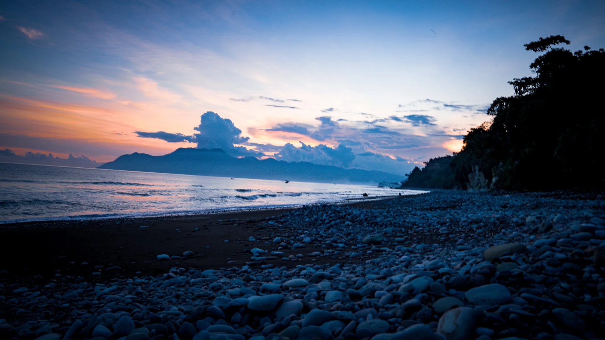 Blue Pebbles Beach
