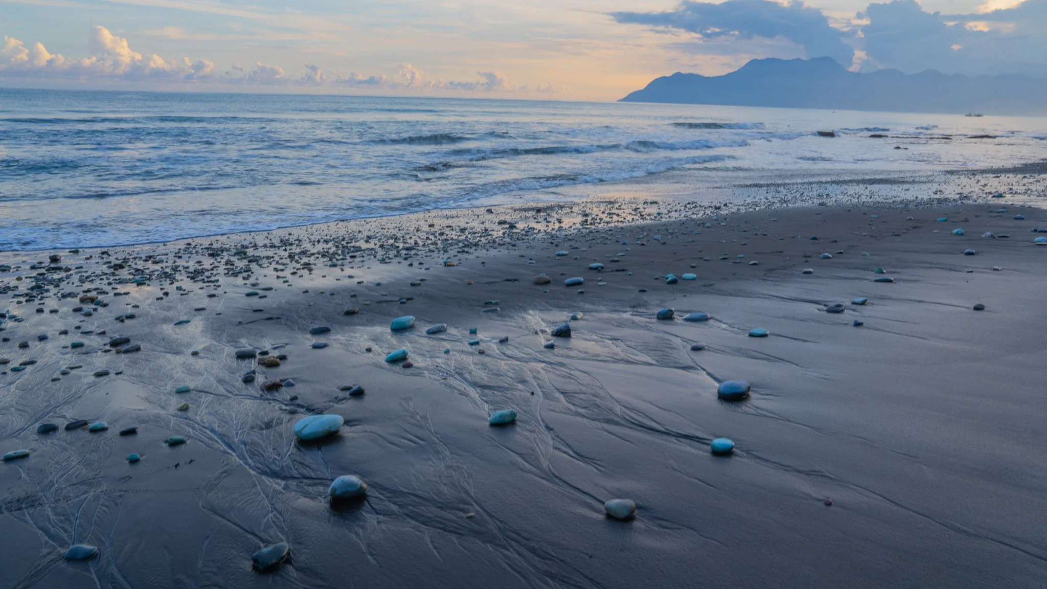 Blue Pebbles Beach