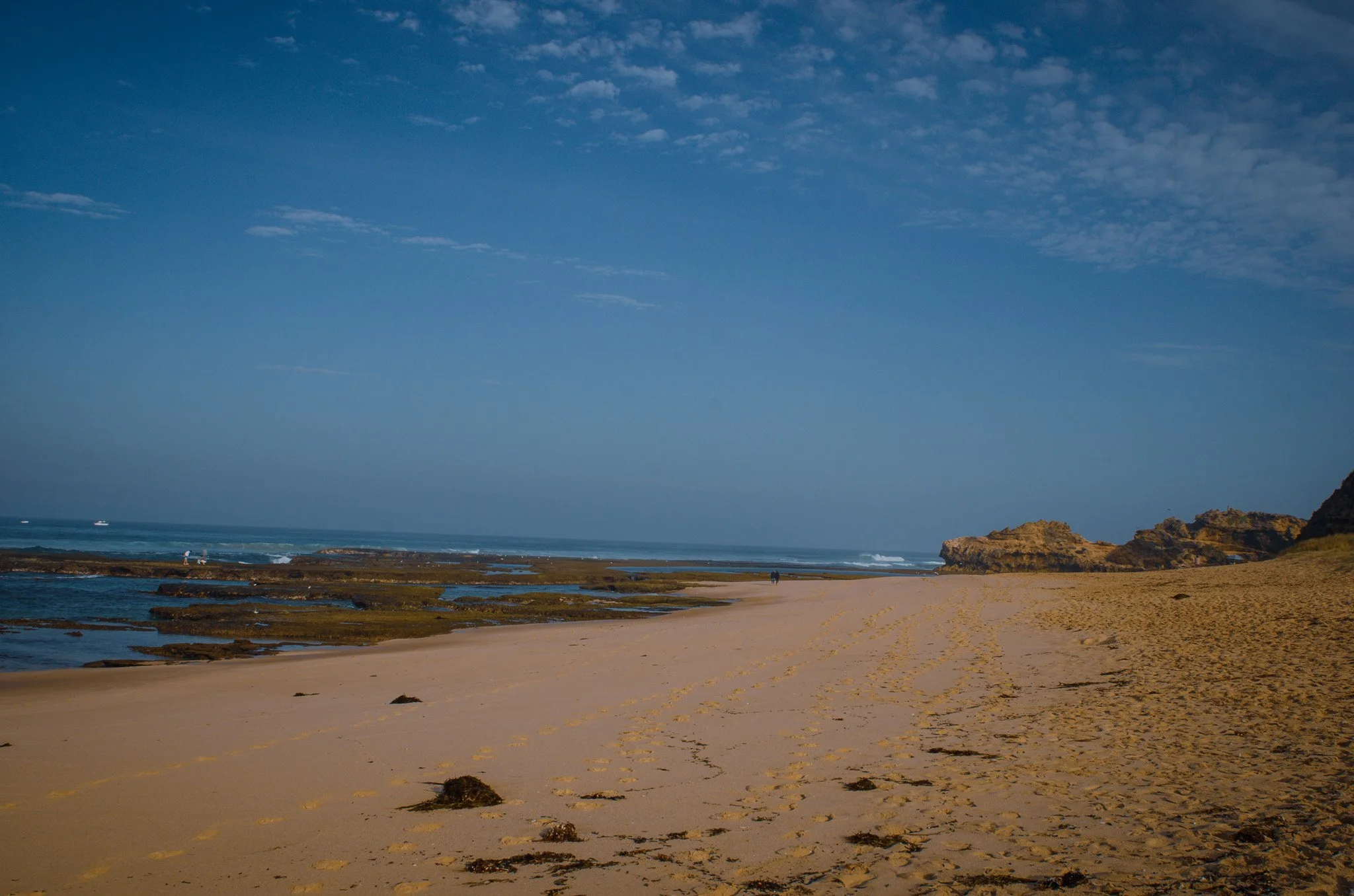 Stretch of sand at Number 16 Beach