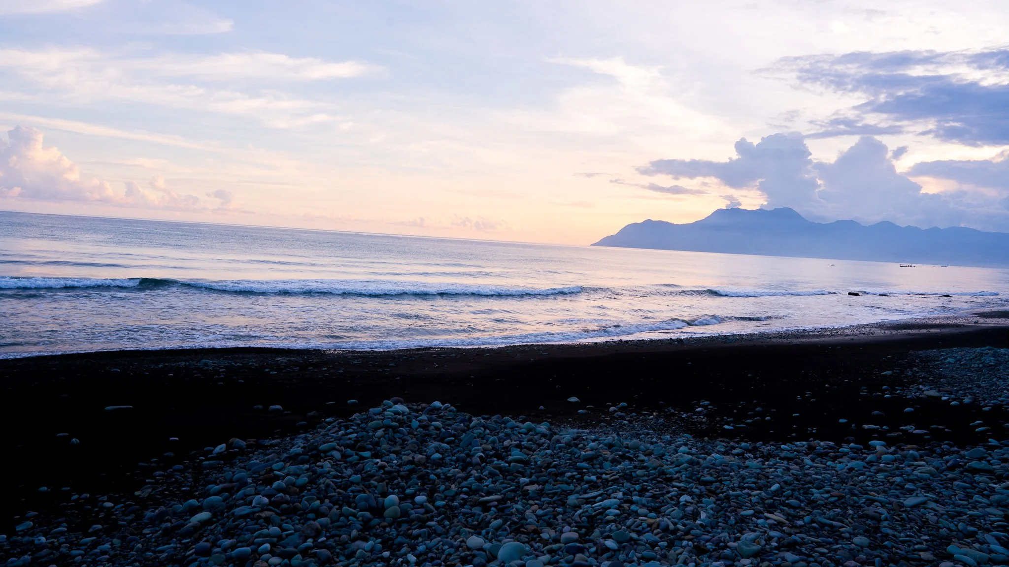 Blue Pebbles Beach