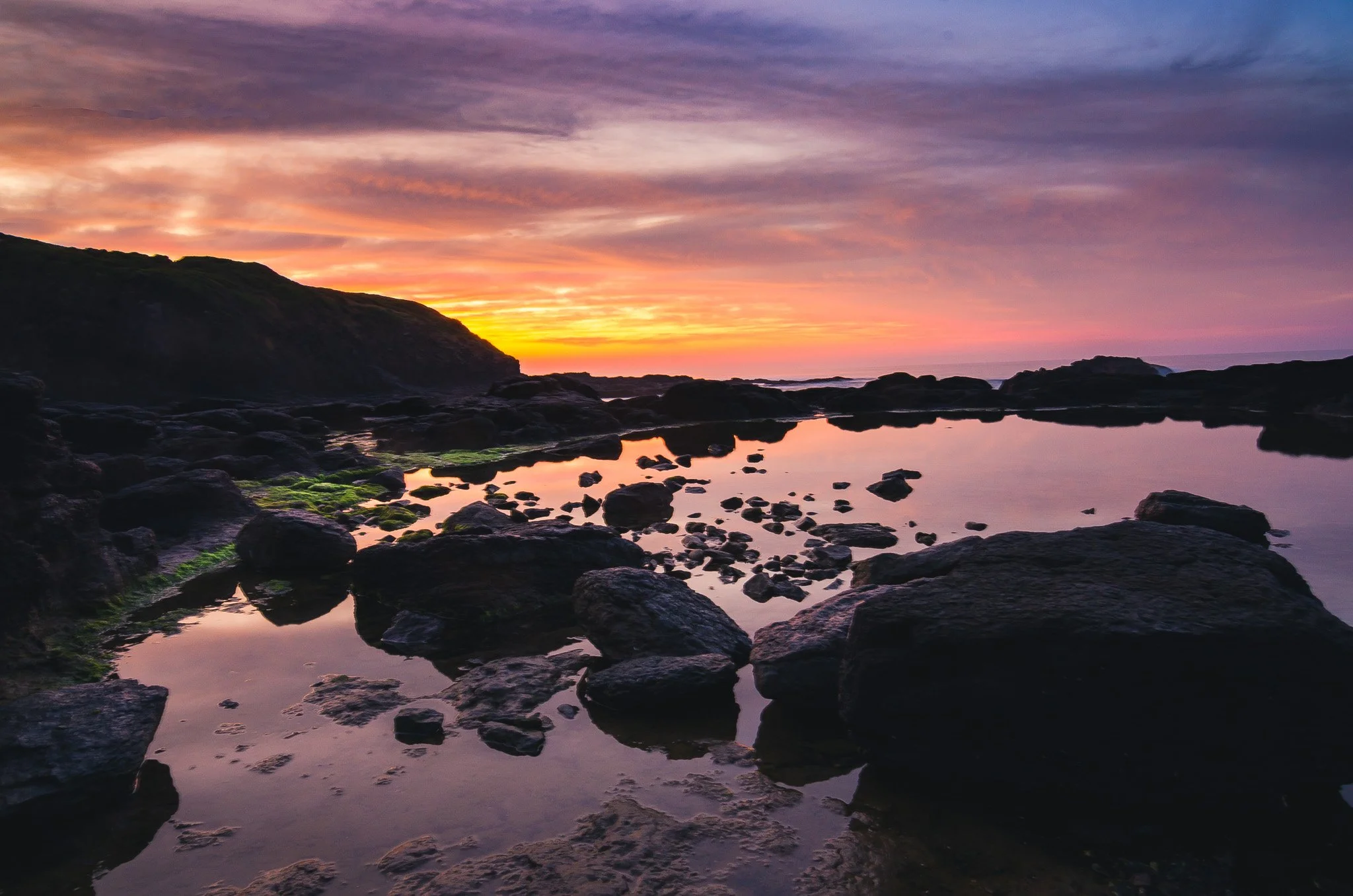 Rockpools at Flinders Blowhole