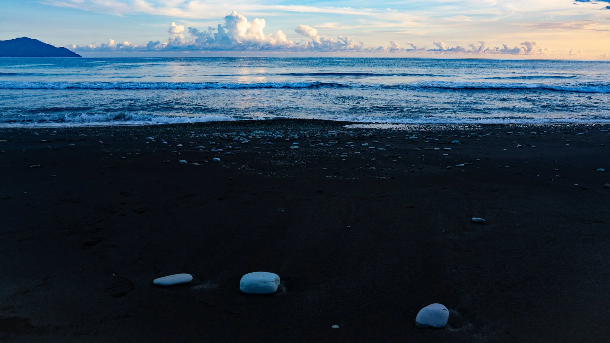 Blue Pebbles Beach