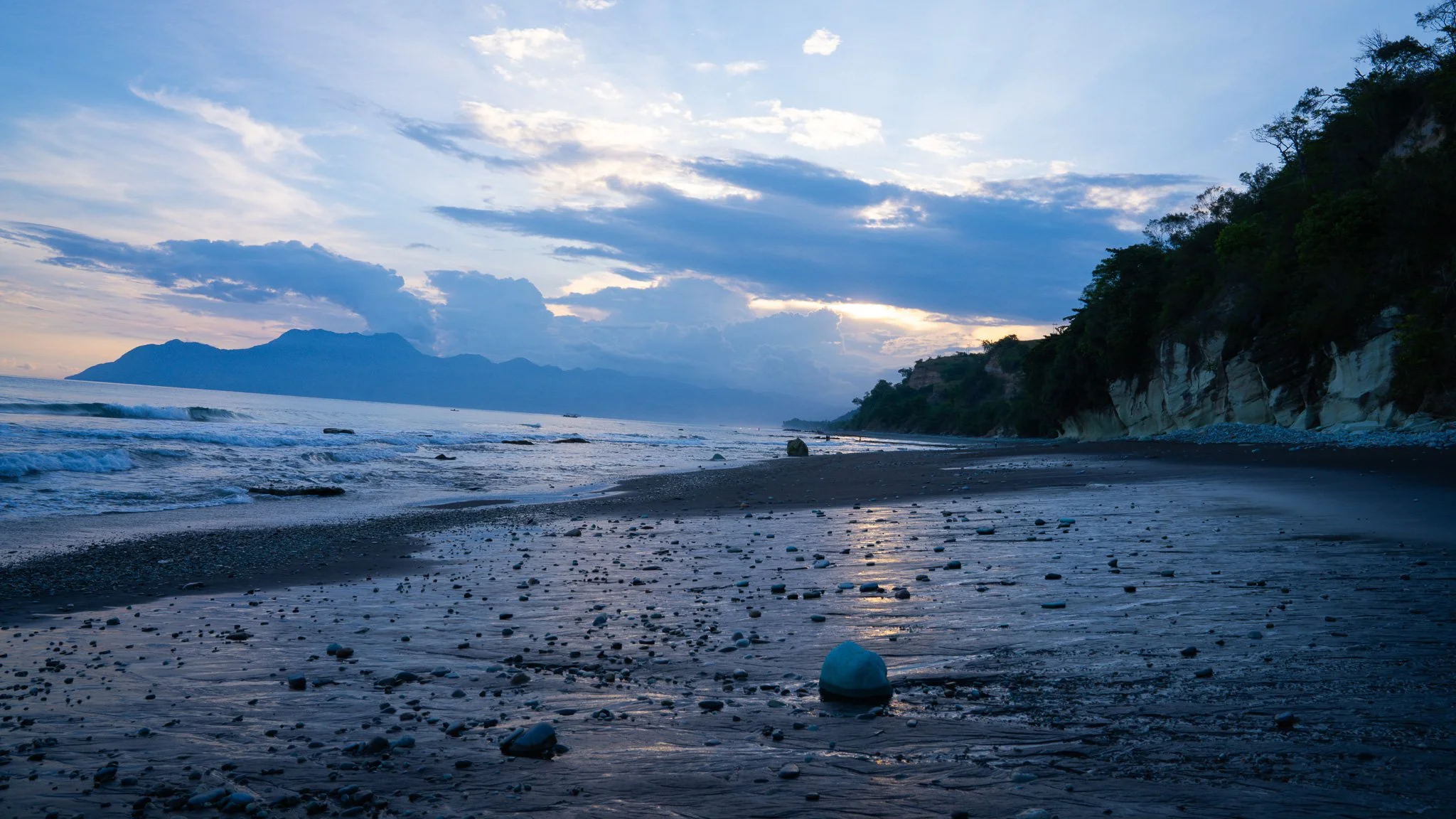 Blue Pebbles Beach