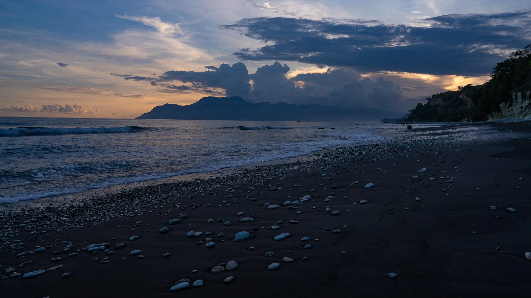 Blue Pebbles Beach