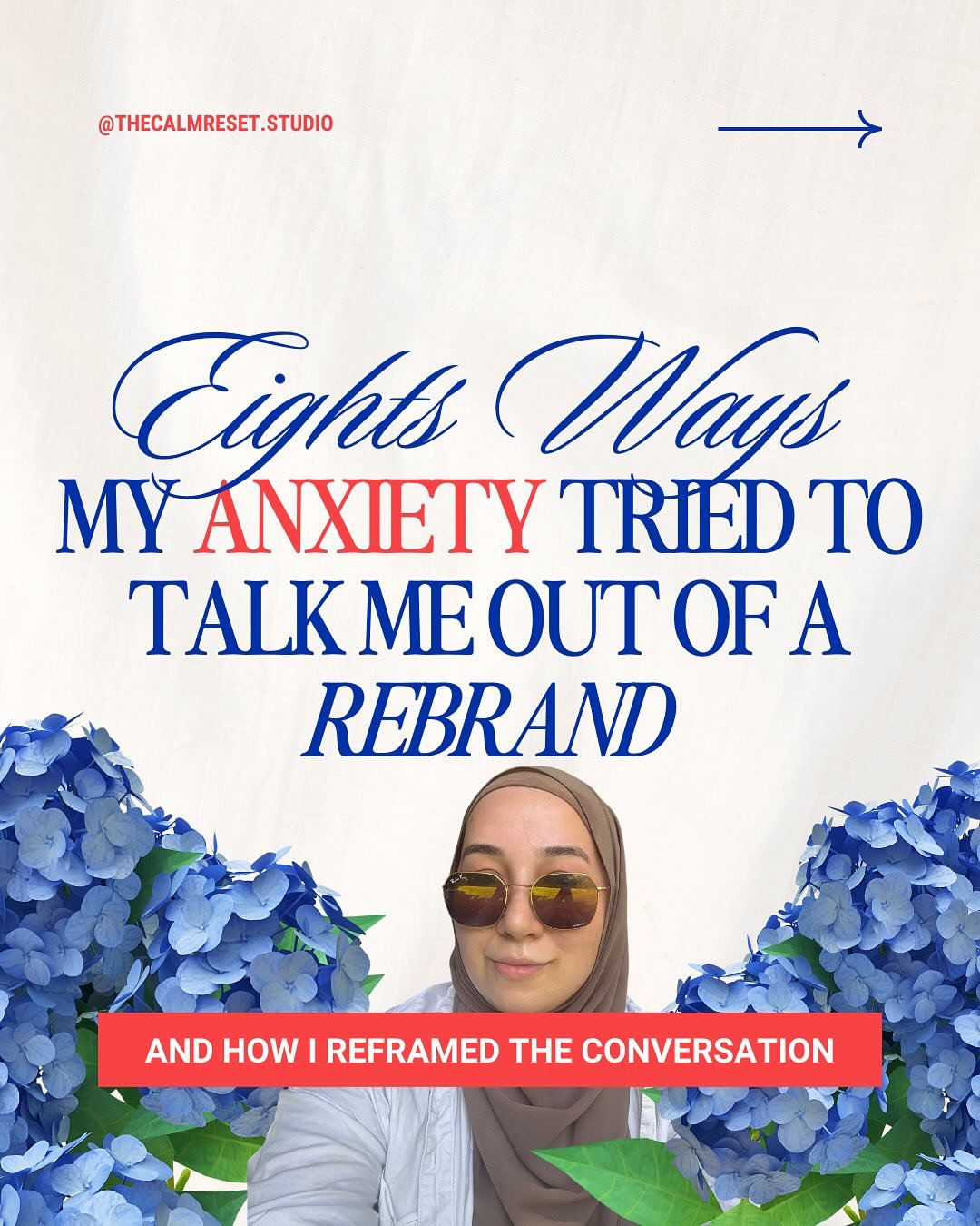 8 Ways My Anxiety Tried to Talk Me Out of a Rebrand&mdash;And How I Reframed the Conversation 

1️⃣ &ldquo;This will take too much time.&rdquo; &rarr; So does anything else worth committing to.

2️⃣ &ldquo;No one will really notice.&rdquo; &rarr; May