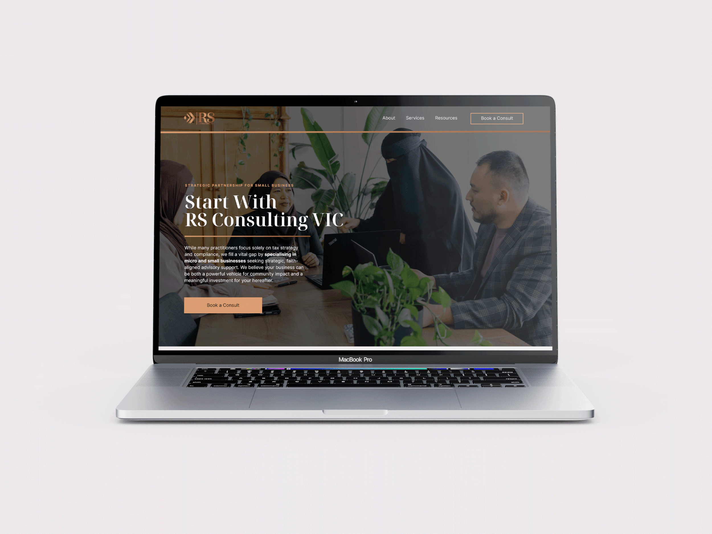 RS Consulting VIC Website