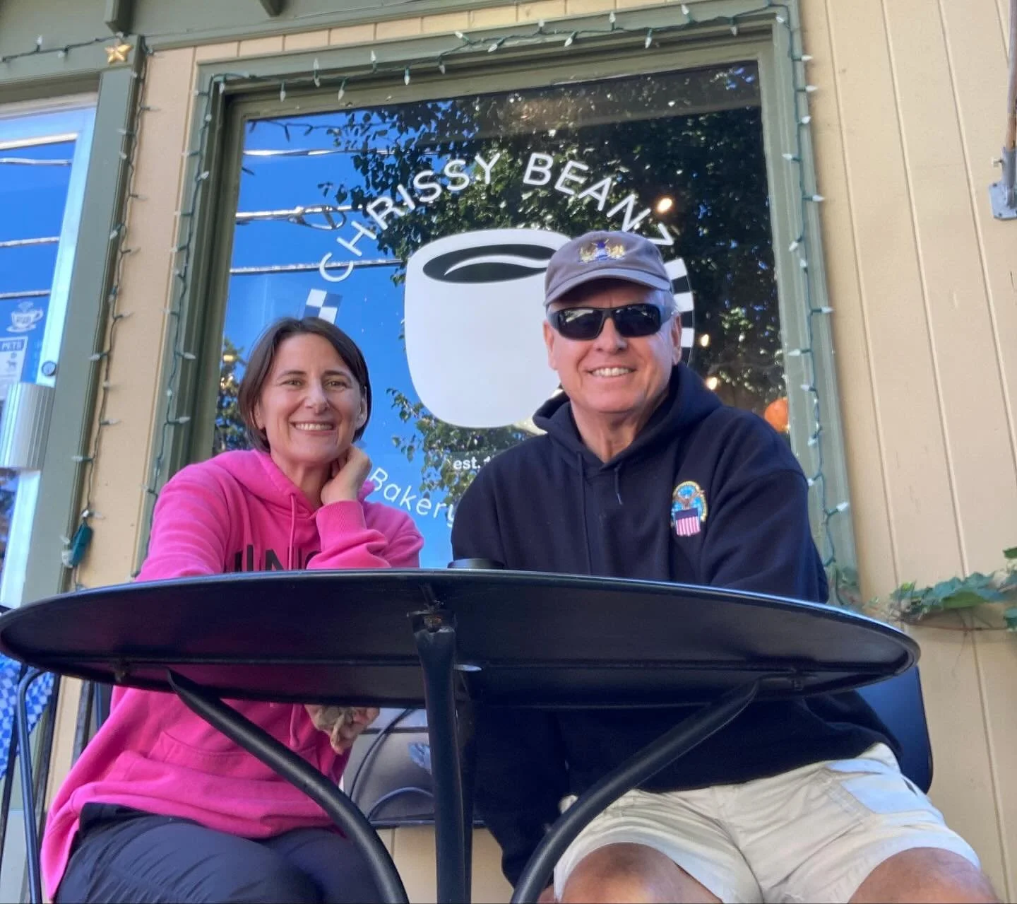 Coffee time @chrissy_beanz_bakery in Sackets Harbor, New York. Just scouting out a few places and things to do for our 2026 Pilates Retreat in the U.S.! @sachencruises boat tour with coffee is definitely on the docket!!

#sacketsharbor #lakeontario #