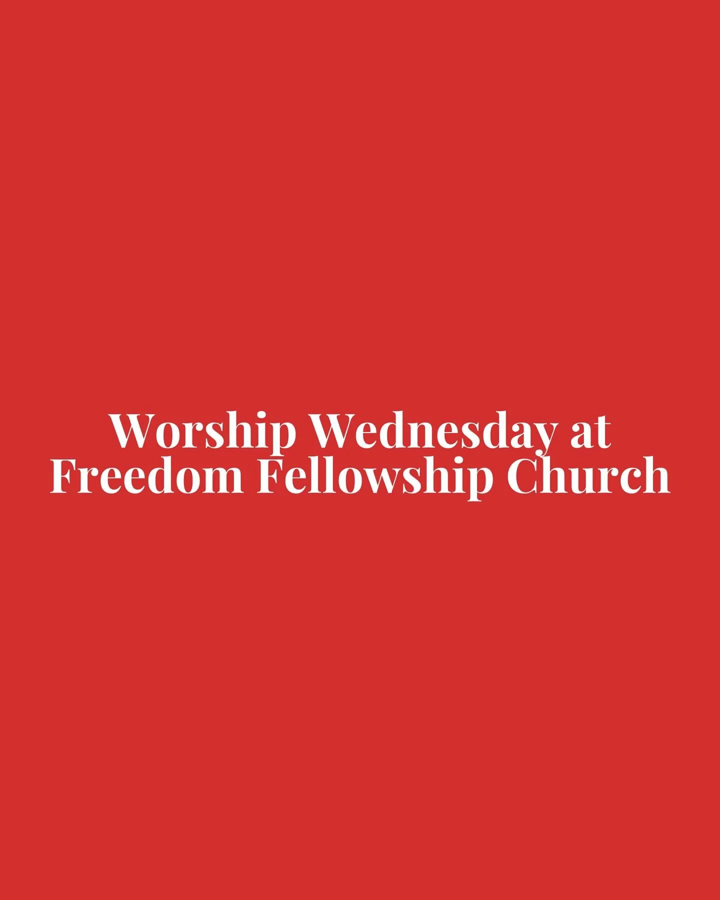 Revival is in the air and people are &ldquo;Jesus curious!&rdquo; If you are interested in experiencing the power of Holy Spirit through music and worship please join us @freedomfellowshipvb Wednesday, September 24th at 7:00pm.  Happy to meet you in 