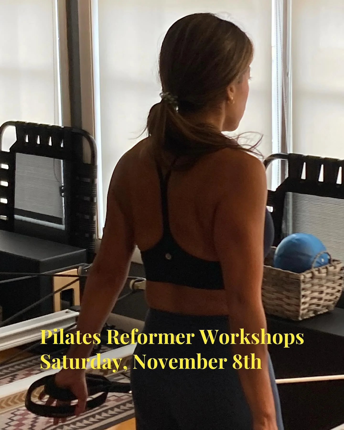 Happy Teacher Tuesday!! Yes, I am exercising creative license!

Pilates-4-Virginia Beach is excited to host the following STOTT PILATES workshops on Saturday, November 8th!

11:00 a.m. - 1:00 p.m.
Ultimate Body Sculpting Flex Band Level 3

1:30 p.m. 
