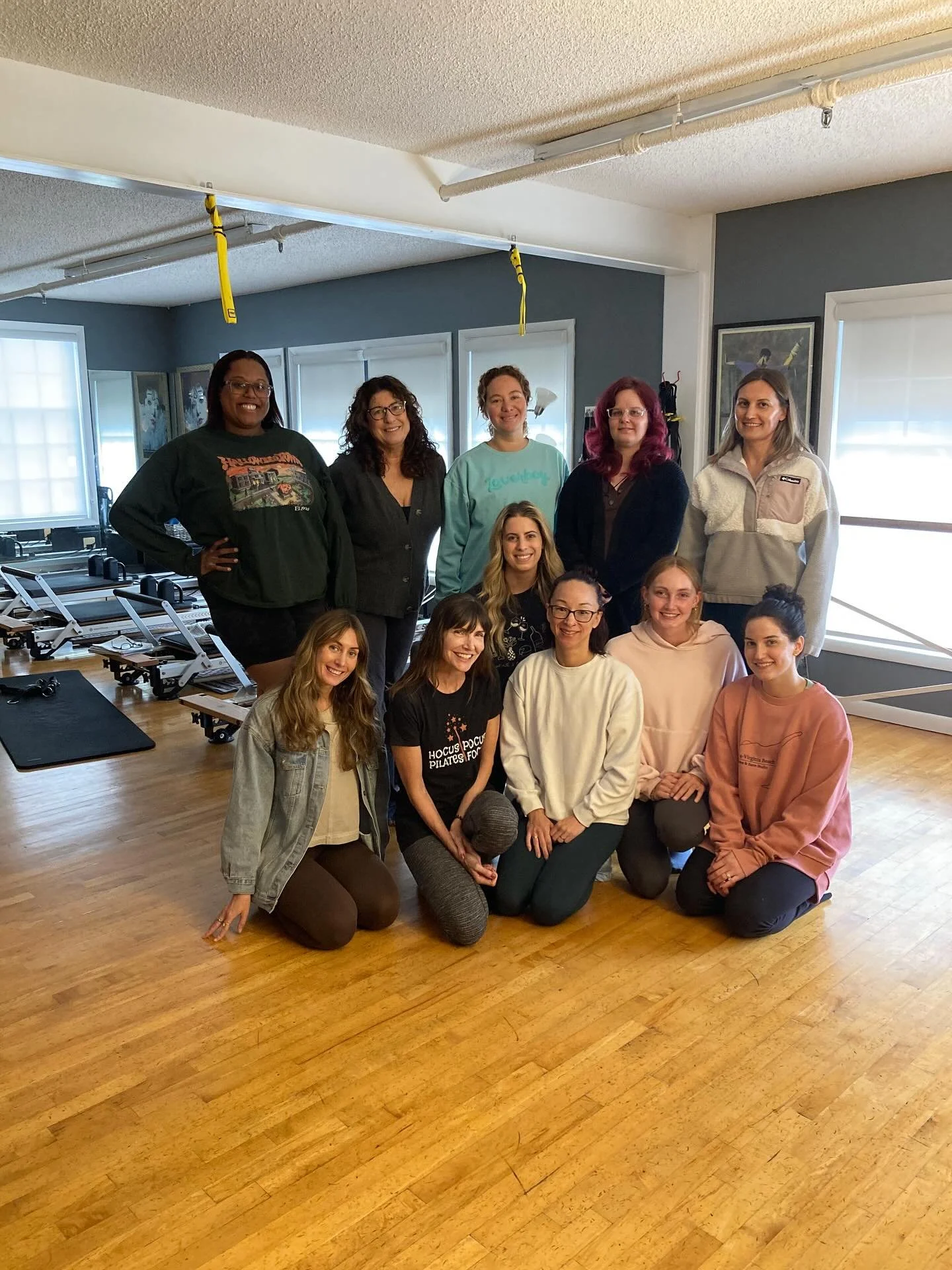 Congratulations!!! Say &ldquo;hello&rdquo; to our newly trained STOTT PILATES Reformer Apprentices!! Nicely done!

#pilates4virginiabeach #pilatesreformer #reformerpilates #reformer #stottpilates #instructor #core