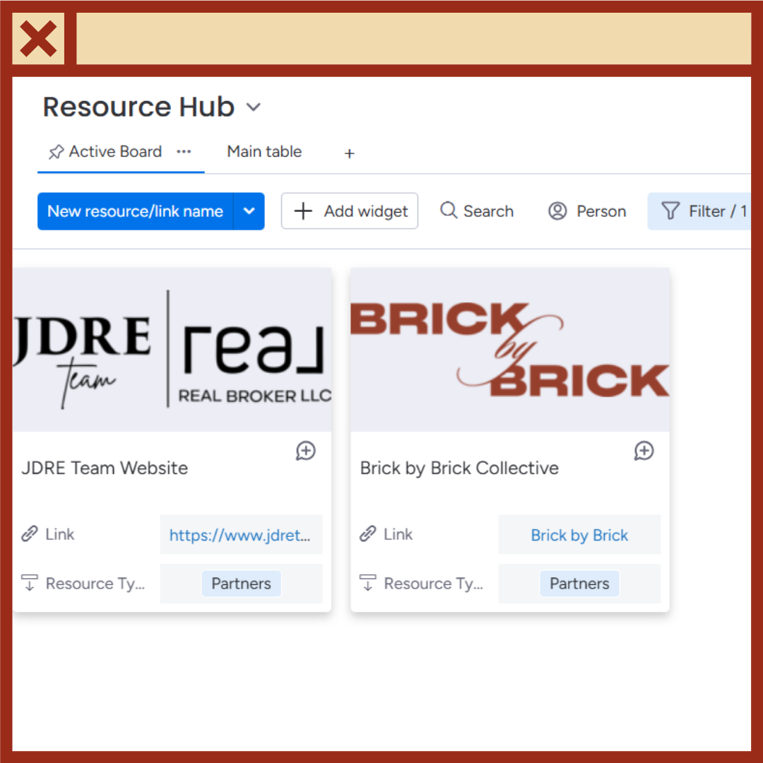 Resource Hub Screenshot