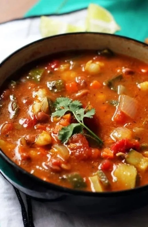 Vegetarian Posole Soup