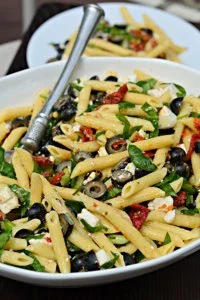 Italian Pasta Salad with Red Wine Vinaigrette