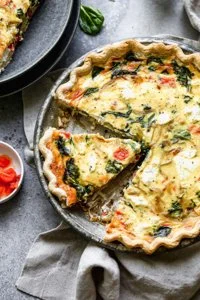 Mediterranean Vegetable Quiche
