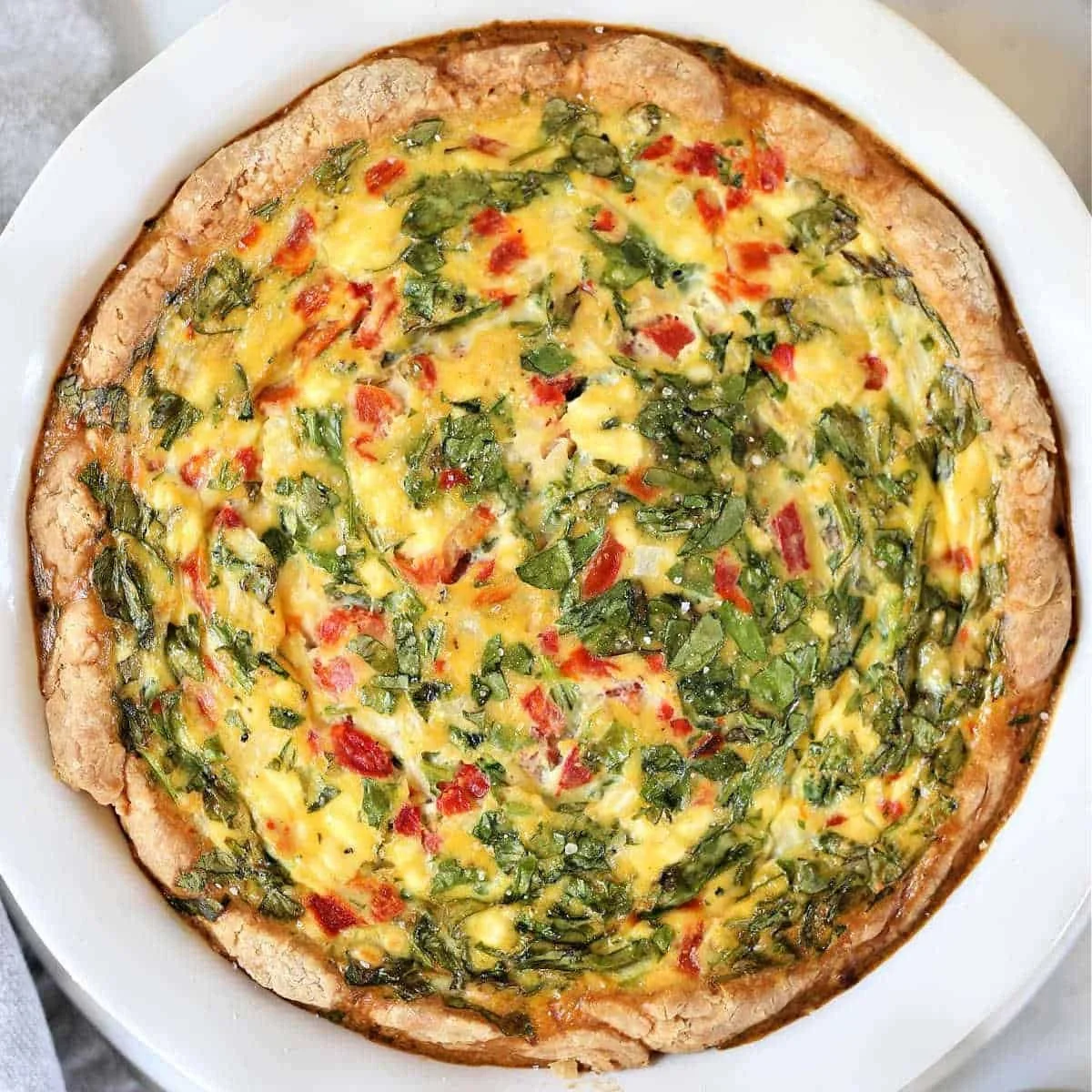 Quiche - Mediterranean Vegetable