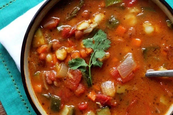 Vegetarian Posole Soup