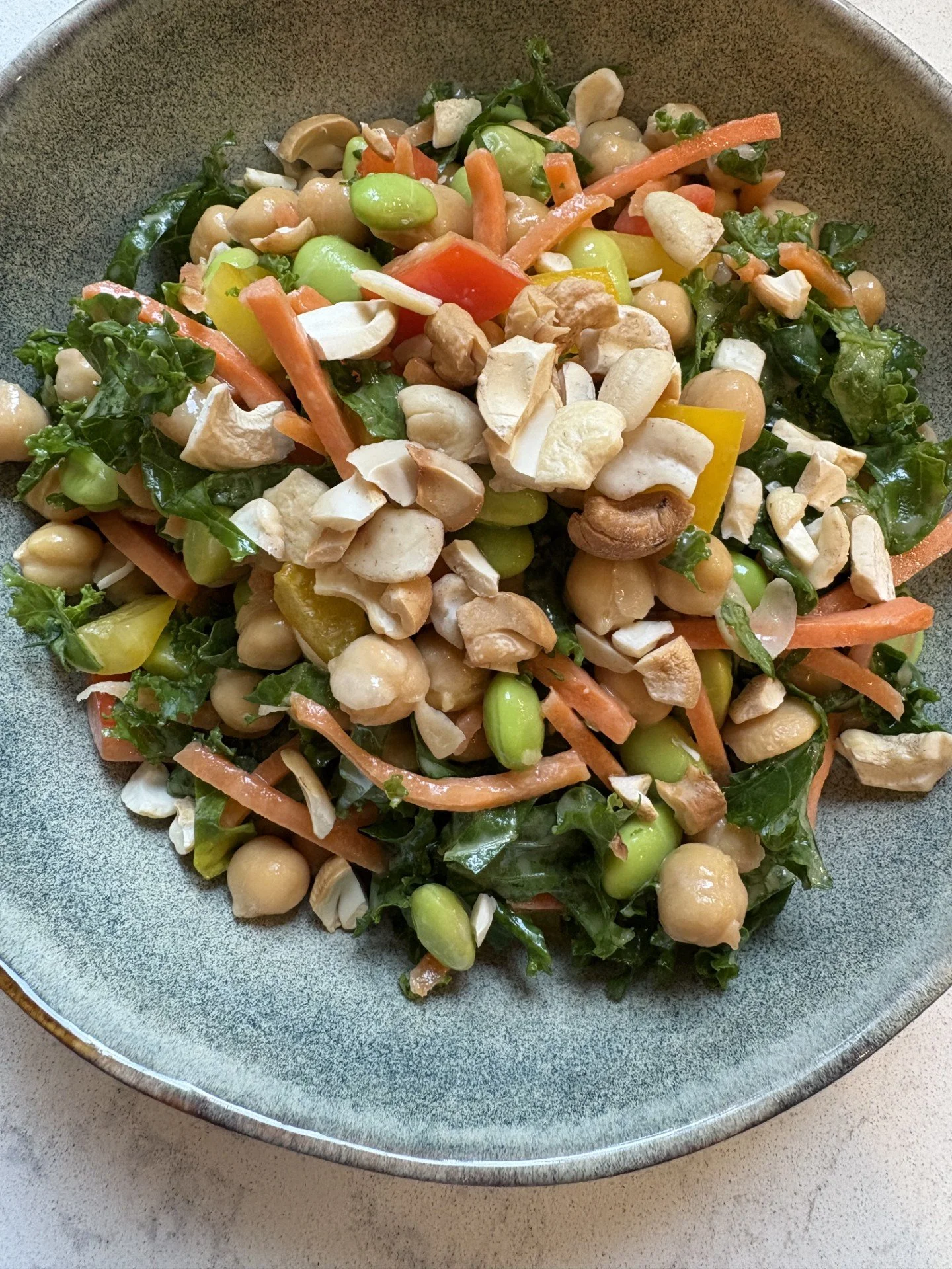 Asian Chickpea Salad