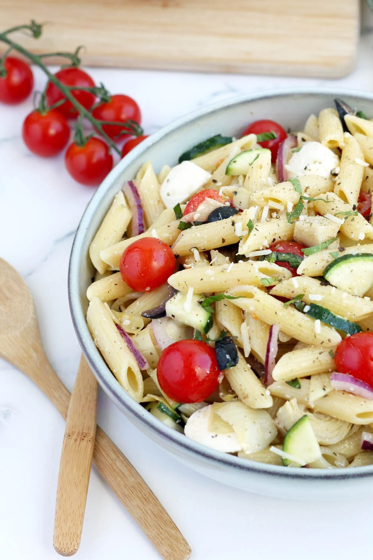 Roasted Vegetable Pasta Salad