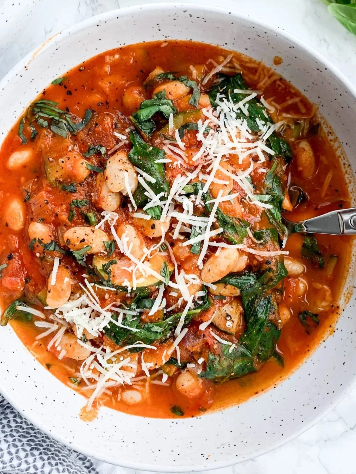 Mediterranean White Bean Vegetable Soup