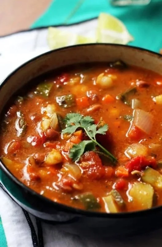 Vegetarian Posole Soup