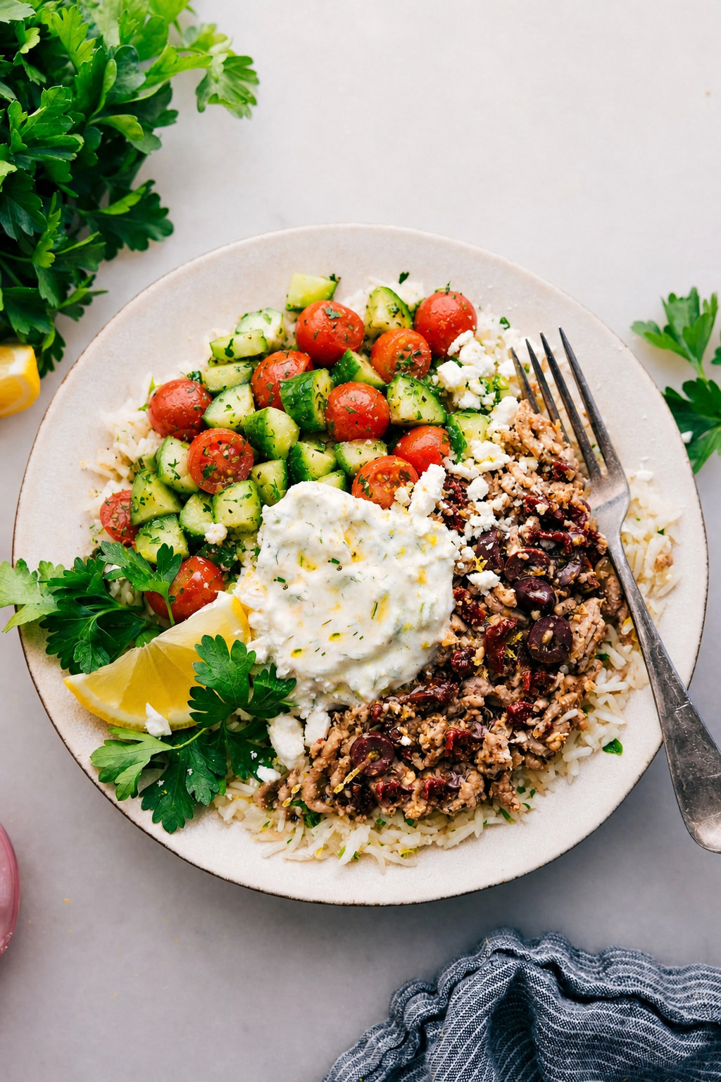 Weekly Meal - Mediterranean Turkey Bowl with Extra Protein