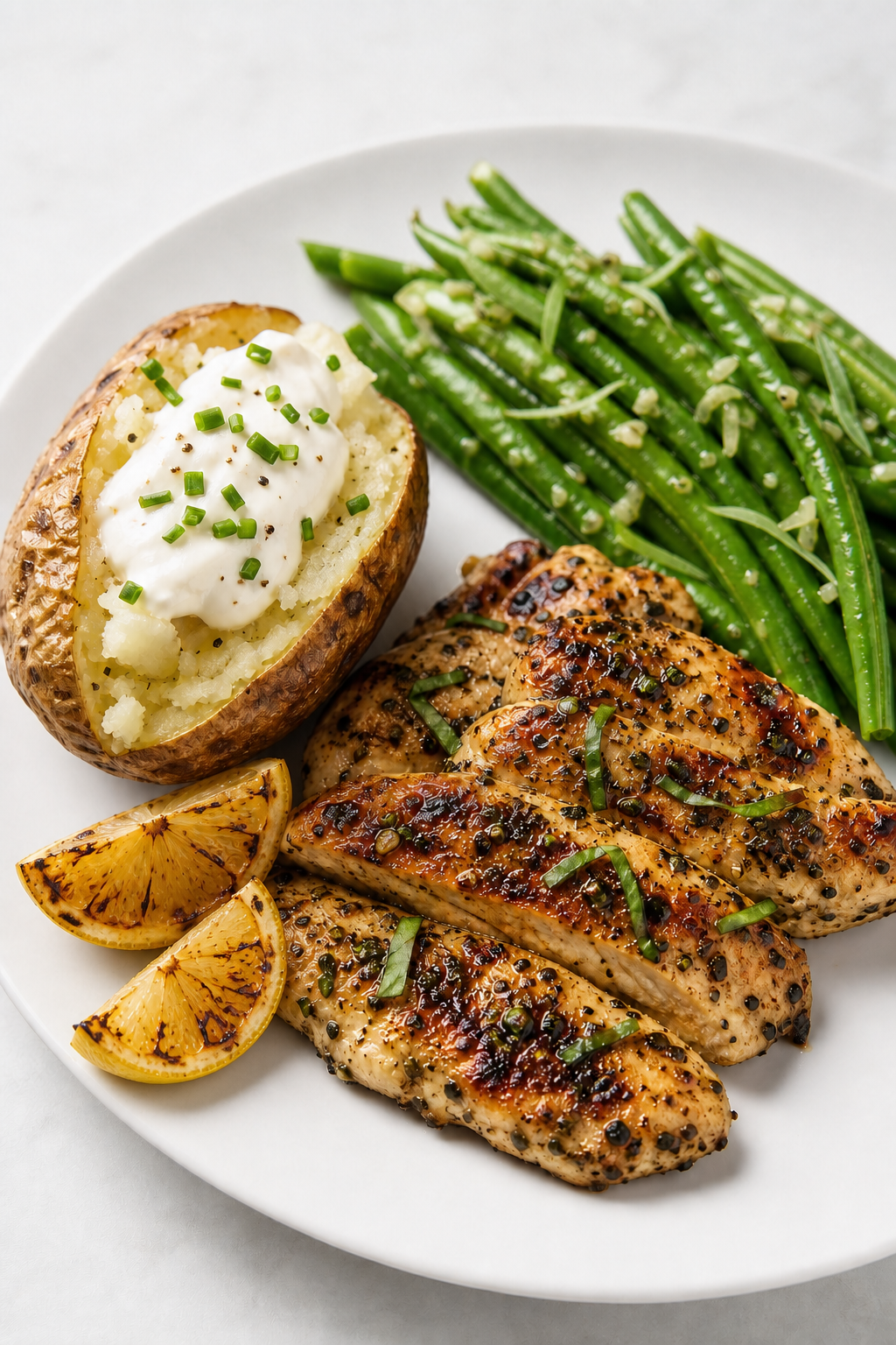 Weekly Meal - Grilled Lemon Pepper Chicken Meal with Extra Protein