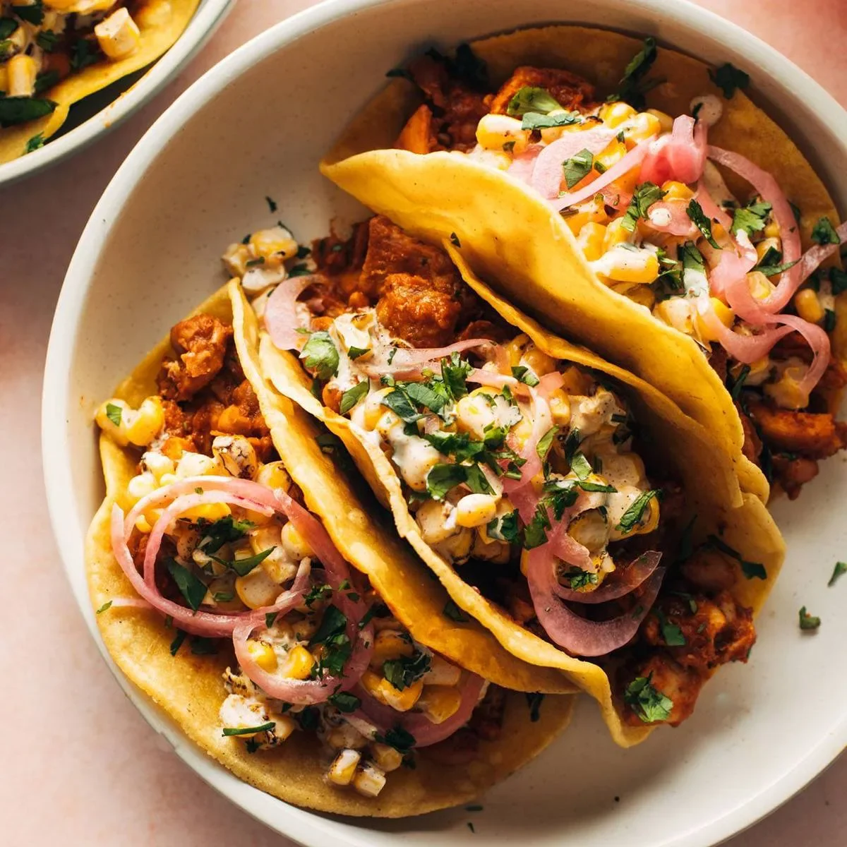 Weekly Meal - Chile Braised Chicken Street Taco Meal with Extra Protein
