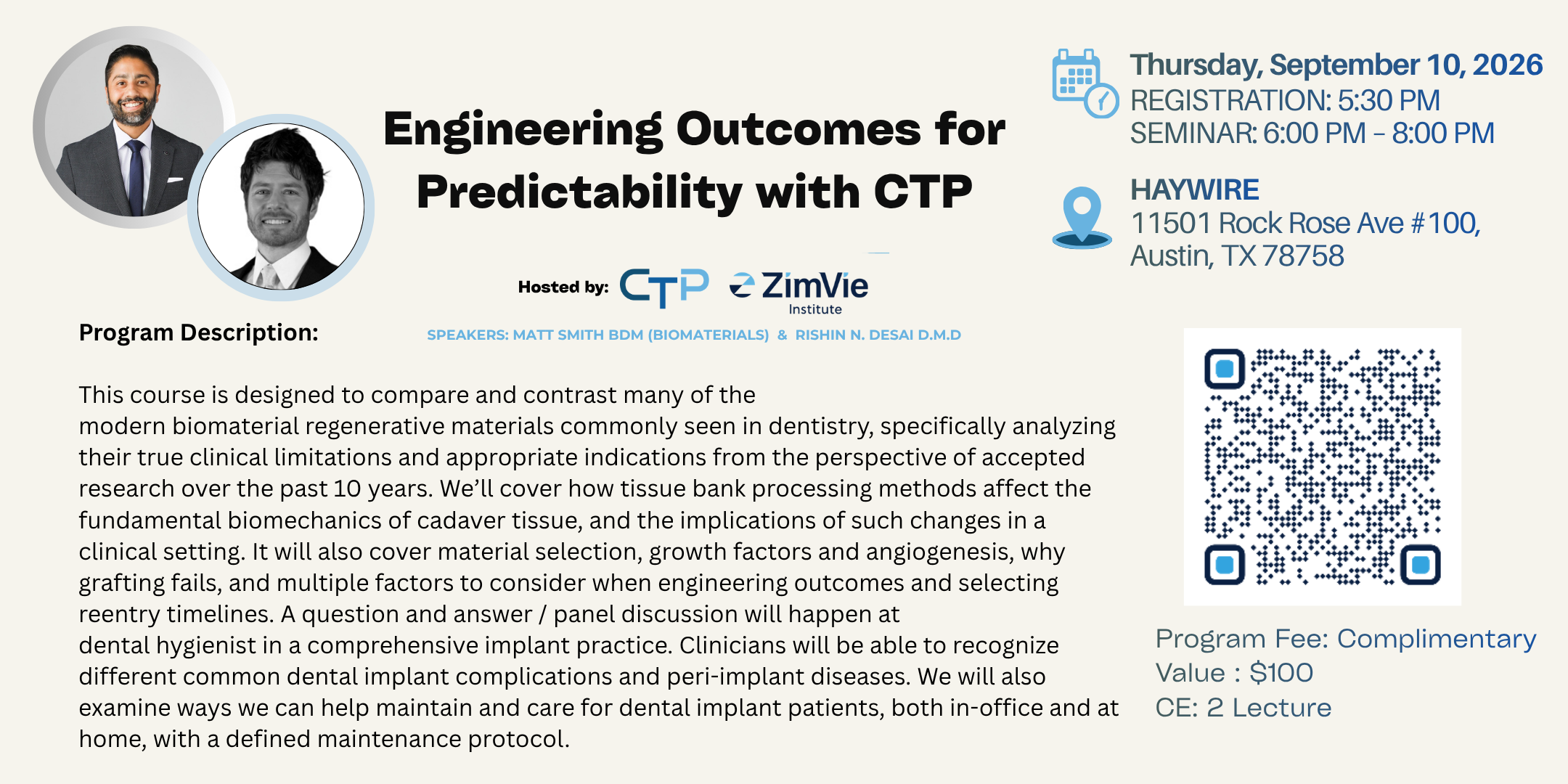 Engineering Outcomes for Predictability