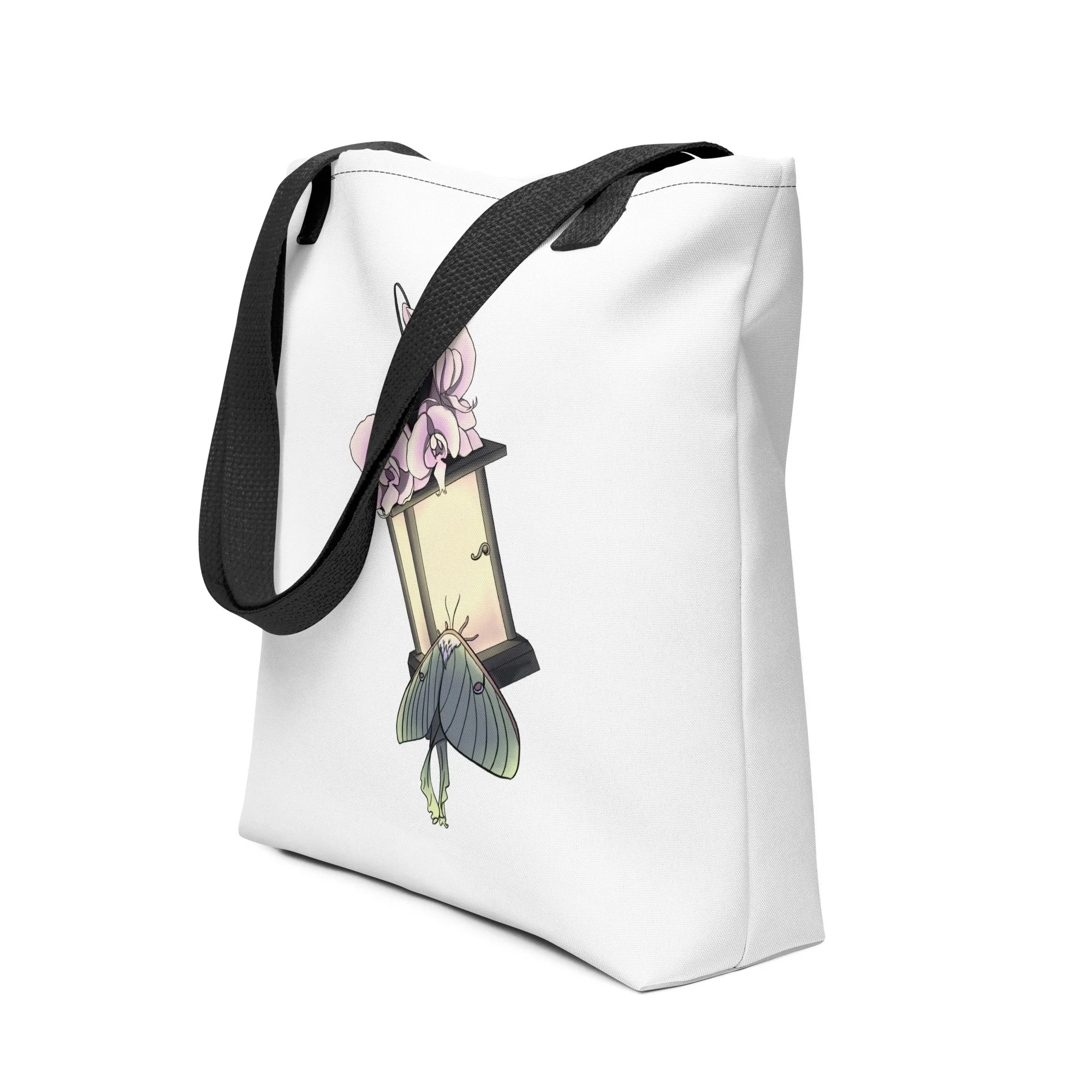 Moth Lantern | Tote bag 15x15