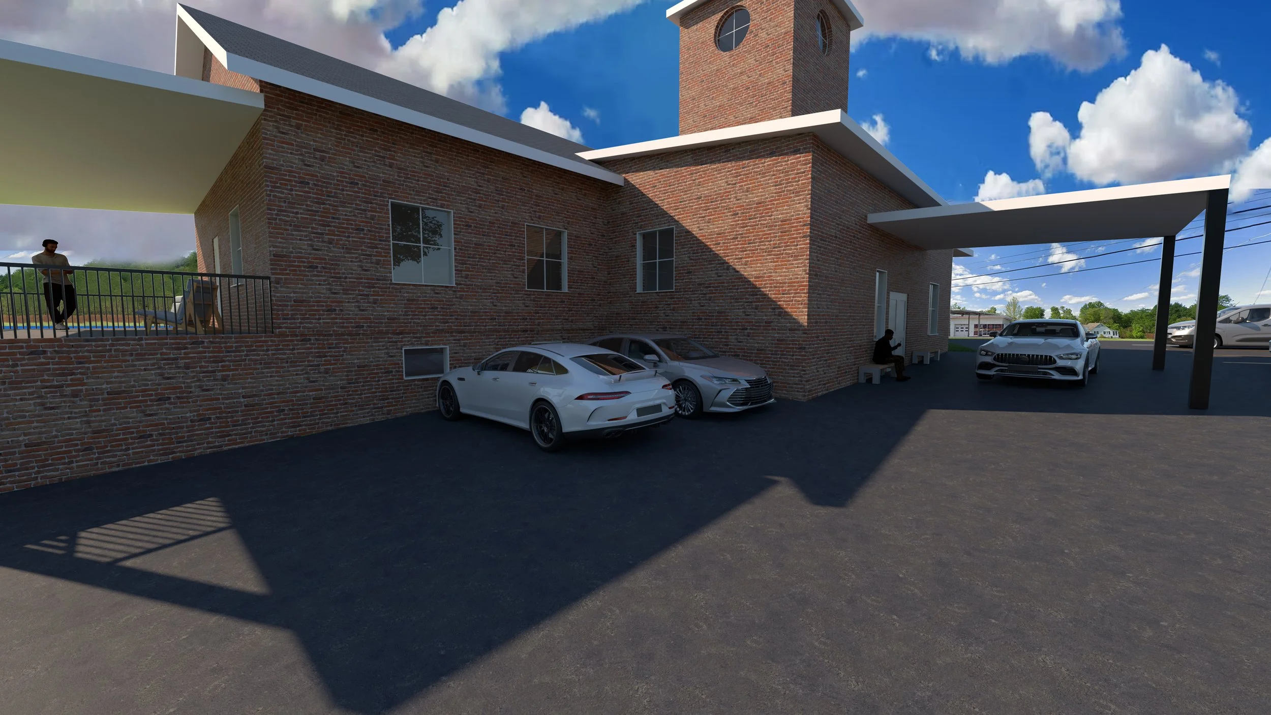 Exterior, Wesley Chapel