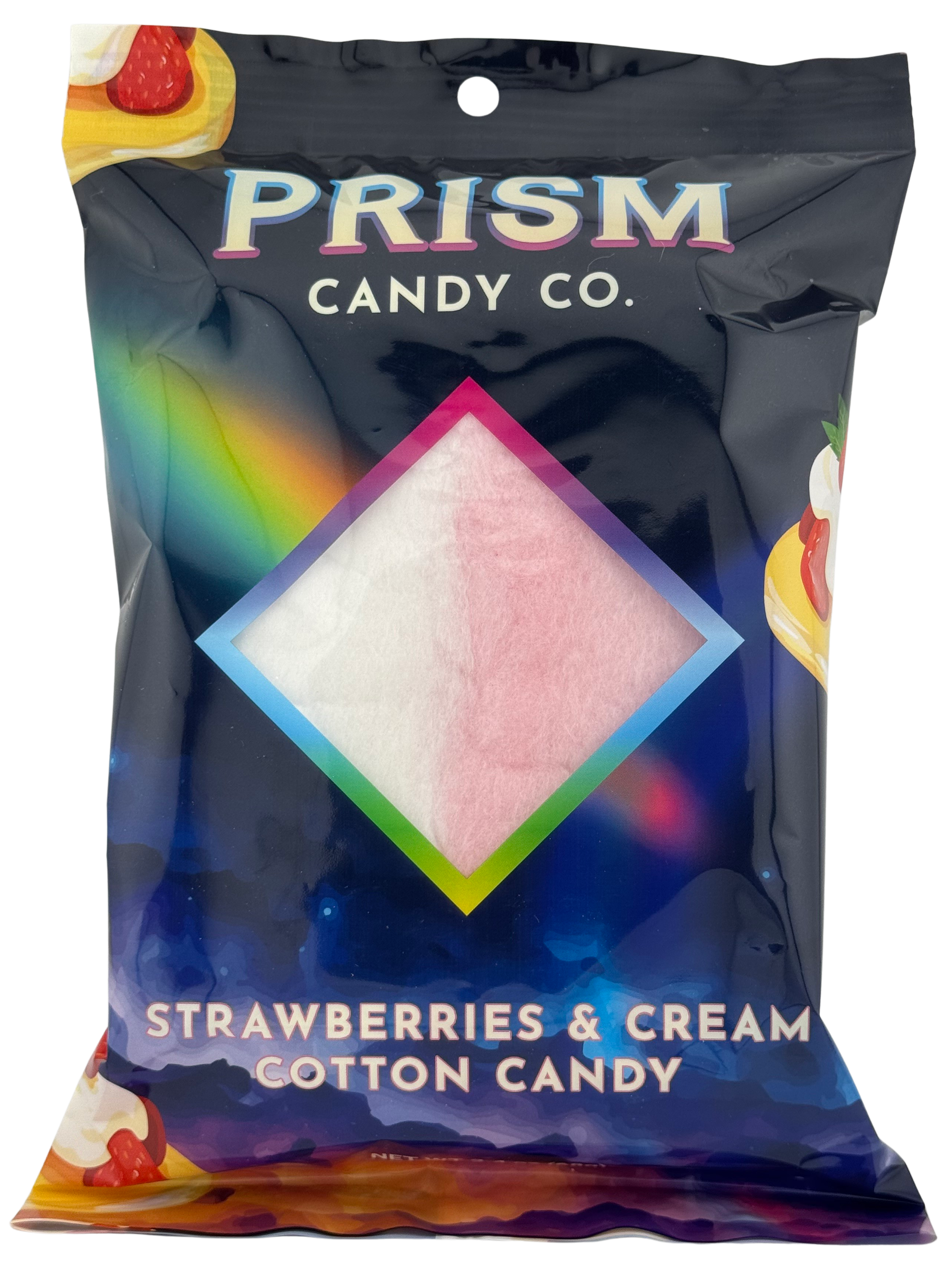 Strawberries & Cream Cotton Candy — Single Bag