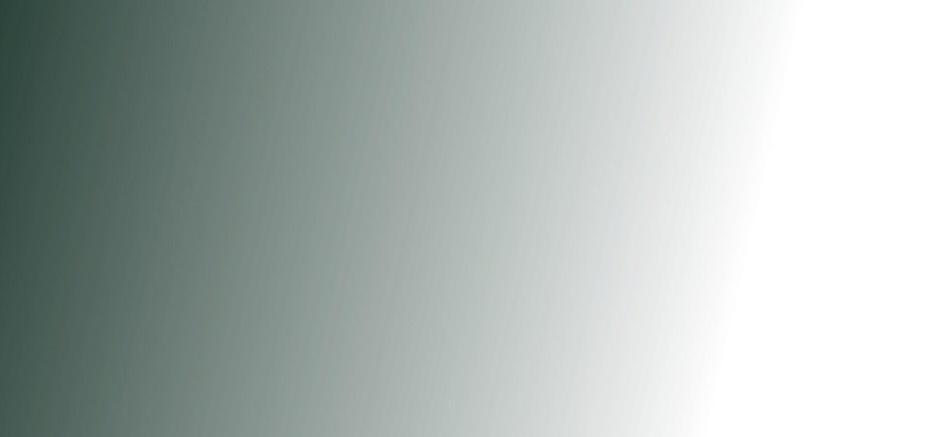 A dark green surface with a gradient and a slight texture, and a black background on the right side.