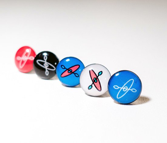 Hobkey Stud Earrings