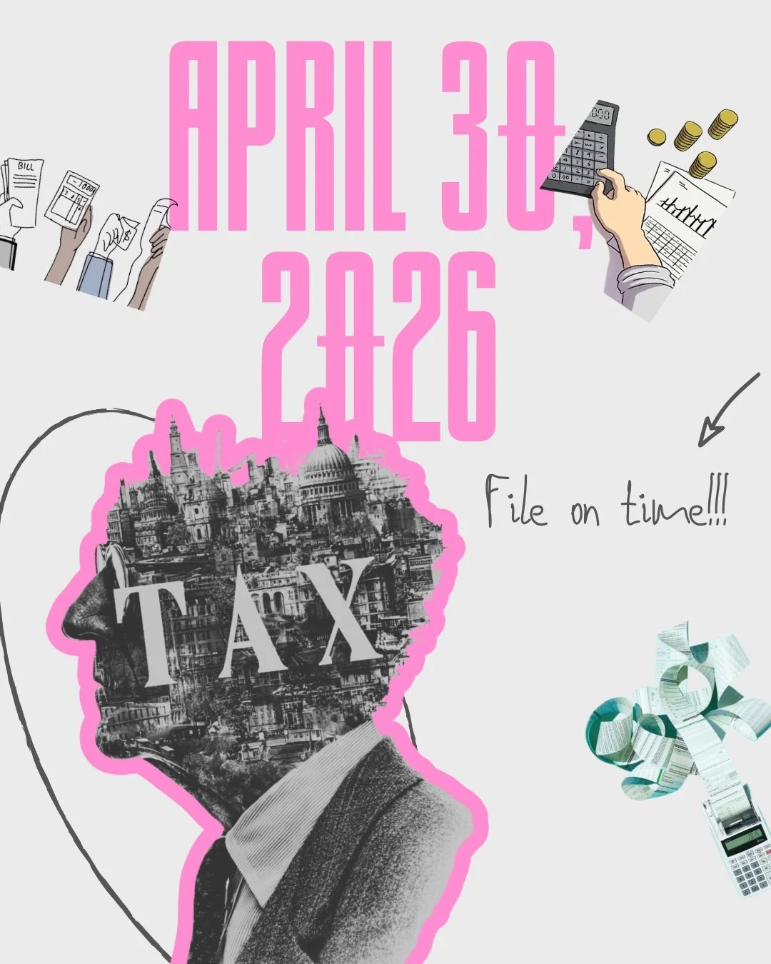 April 30 isn&rsquo;t just a date &mdash; it&rsquo;s a deadline with consequences.

Filing on time helps you:
&bull; Avoid late-filing penalties
&bull; Prevent daily compounded interest
&bull; Stay eligible for benefits and credits

Even if you can&rs