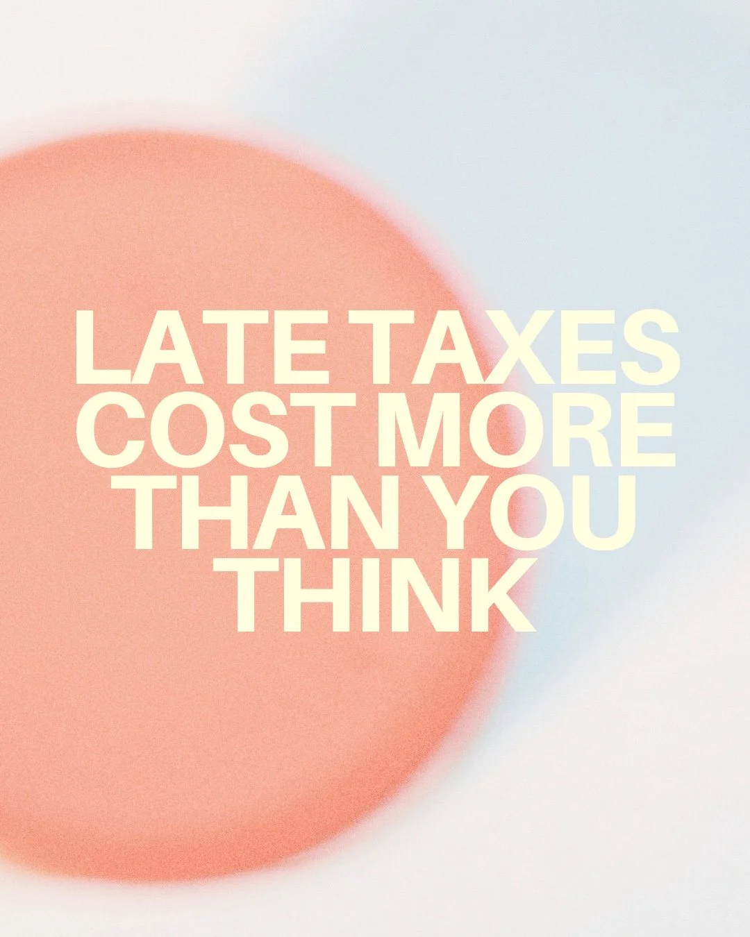 Filing late doesn&rsquo;t just delay your refund, it can create long-term issues.

CRA charges:
&bull; Late-filing penalties
&bull; Daily compounded interest
&bull; Potential loss of benefits

Even if you can&rsquo;t pay right away, filing on time is